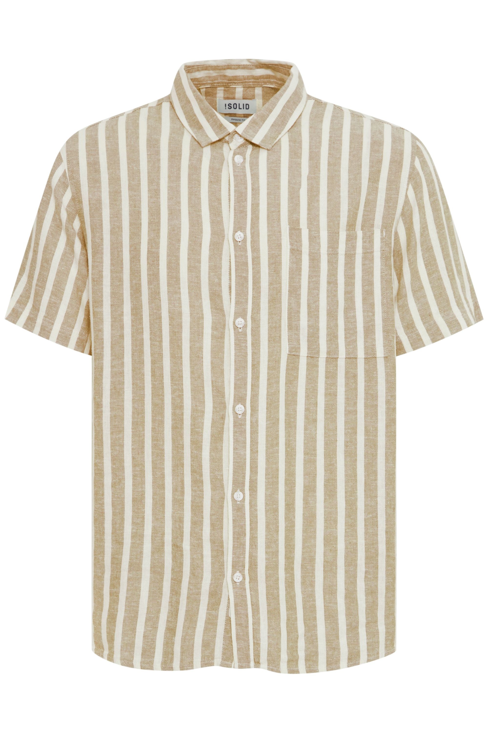 !solid SDFried Short Sleeve Shirt Sand Size L 4