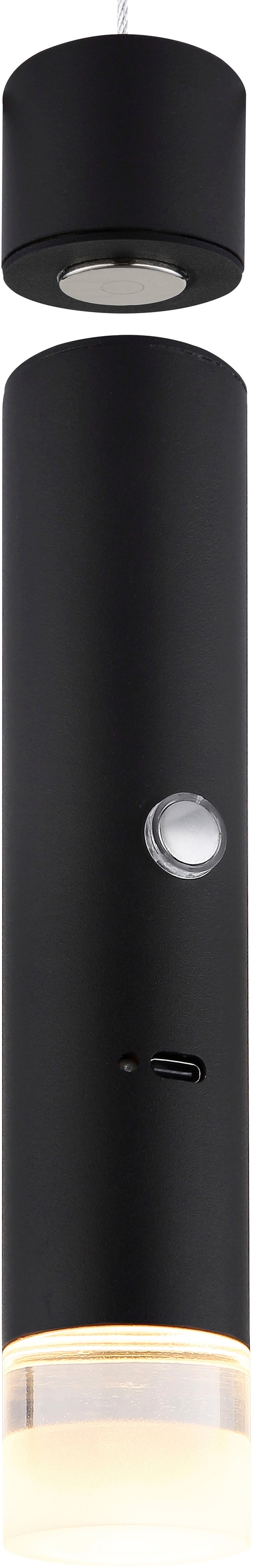 GLOBO LIGHTING Hängeleuchte »PELO« LED-Modul 1 Stk. Warmweiß Hängelampe Esszimmer-Leuchte Esstischleuchte Wohnzimmer