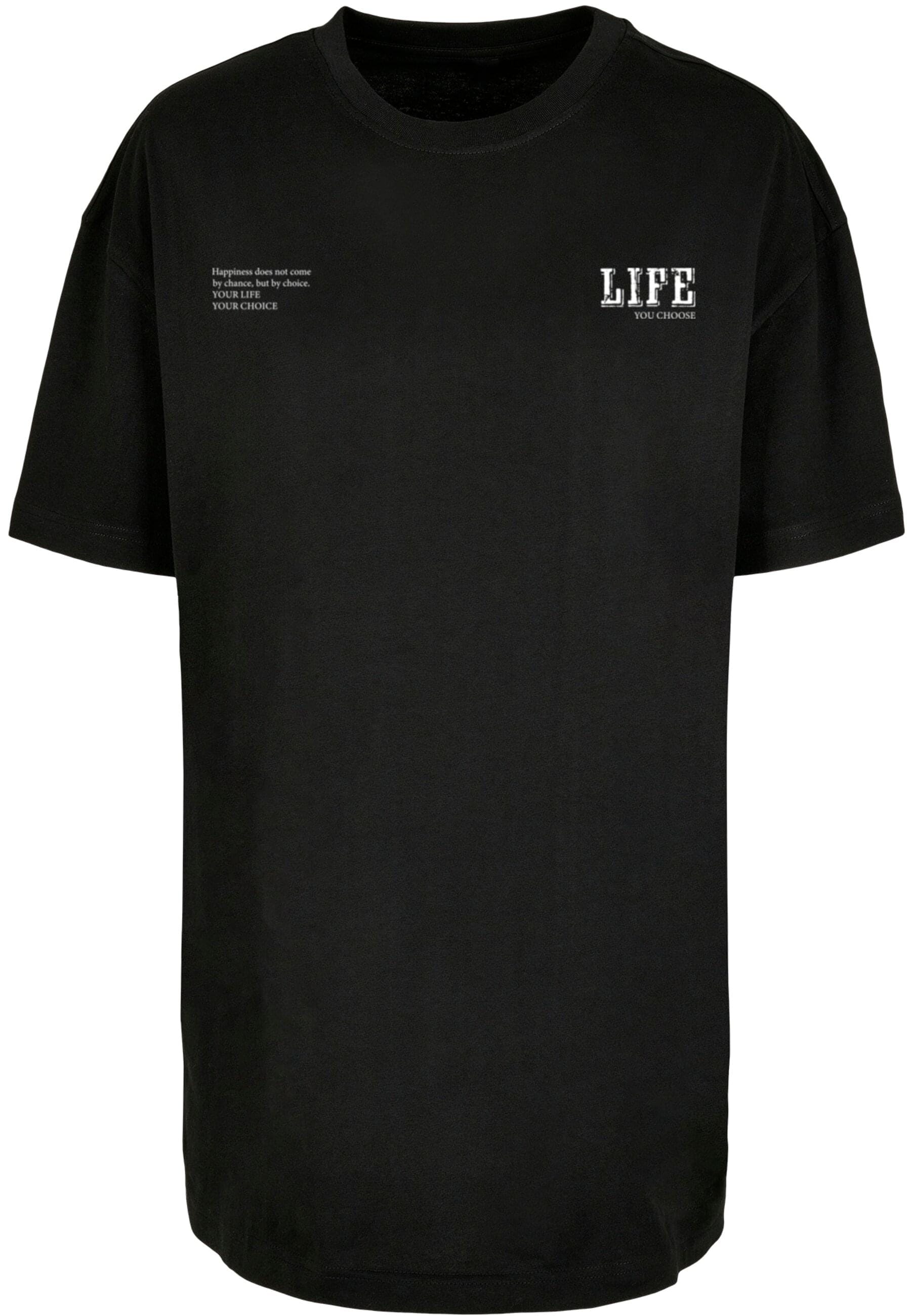 Merchcode T-Shirt "Merchcode Damen Ladies Life Boyfriend Tee" 1 Stk. tlg. günstig online kaufen