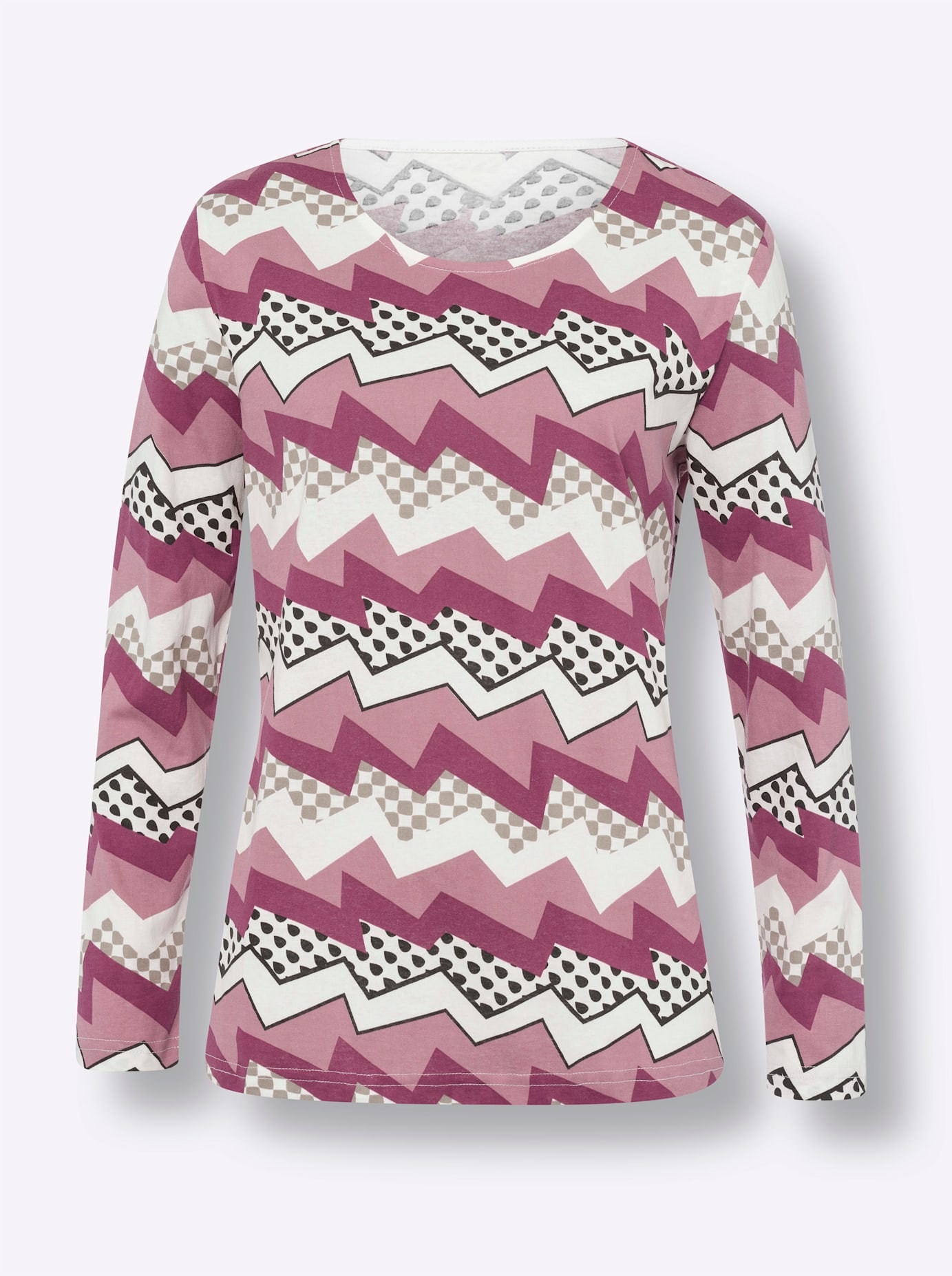 Classic Basics Rundhalsshirt »Langarm-Shirt«, (1 tlg.)