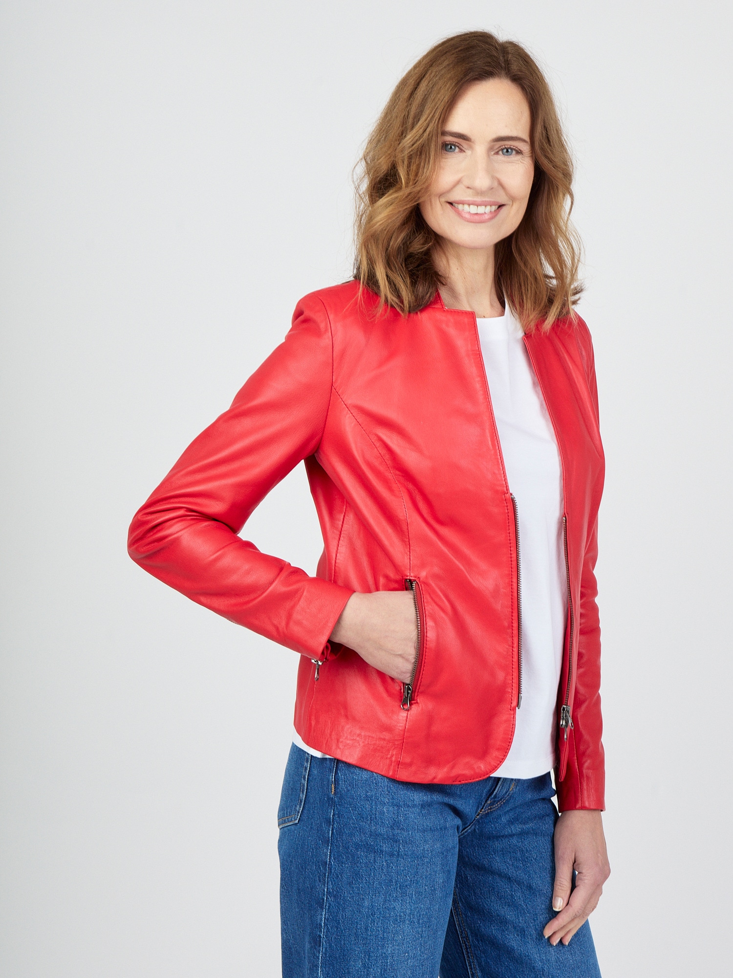 JCC Lederjacke »Lida«
