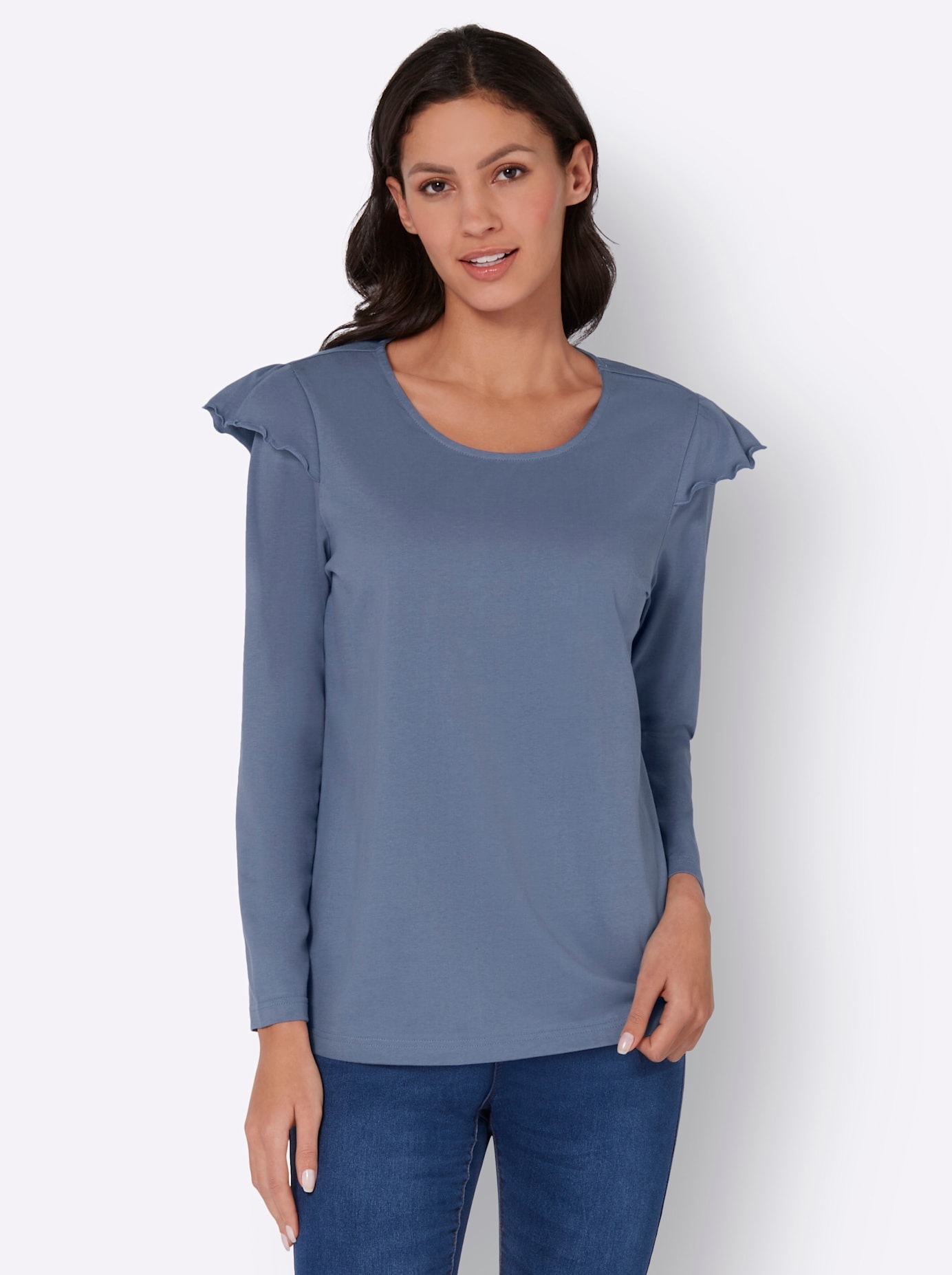 Classic Basics Langarmshirt "Langarm-Shirt" 1 Stk. günstig online kaufen