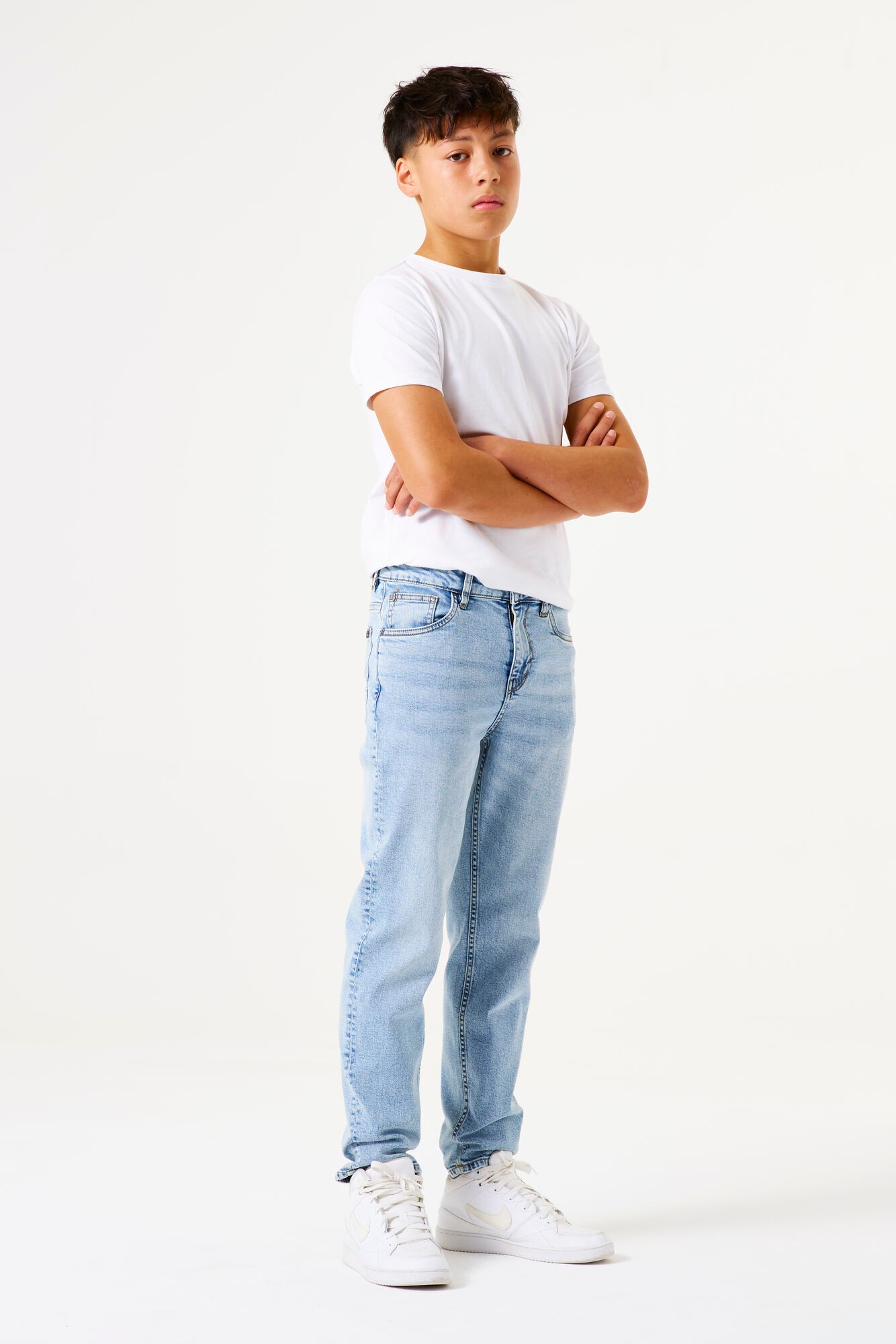 Thumbnail - Garcia Dad-Jeans "Dalino" for Boys, mit Destroyed Effekten