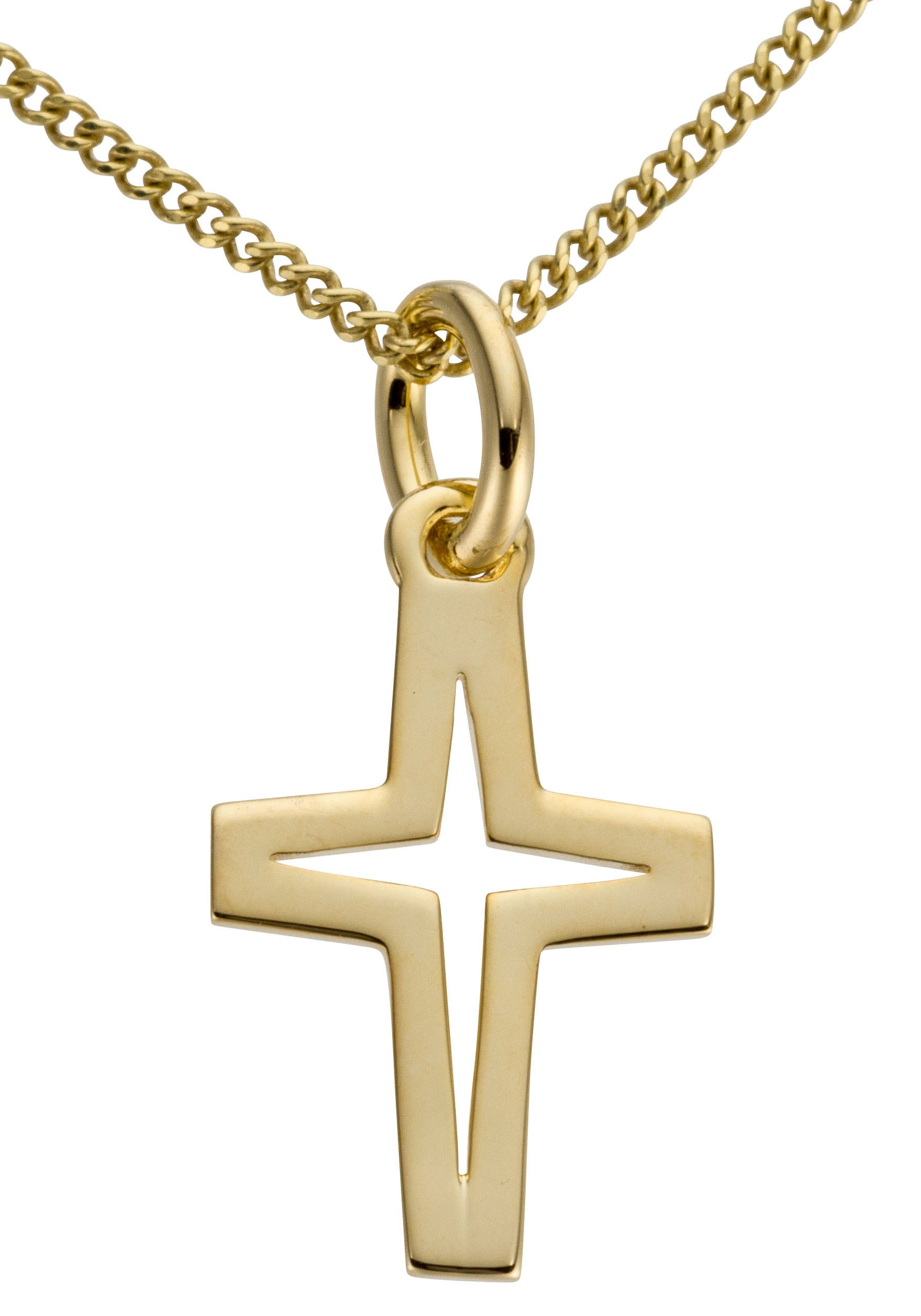 Firetti Kreuzanhänger »Schmuck Geschenk Gold 333 Halsschmuck Anhänger für  Halskette Kreuz«, zu Kleid, Shirt, Jeans, Sneaker! Anlass Geburtstag  Weihnachten für kaufen | BAUR