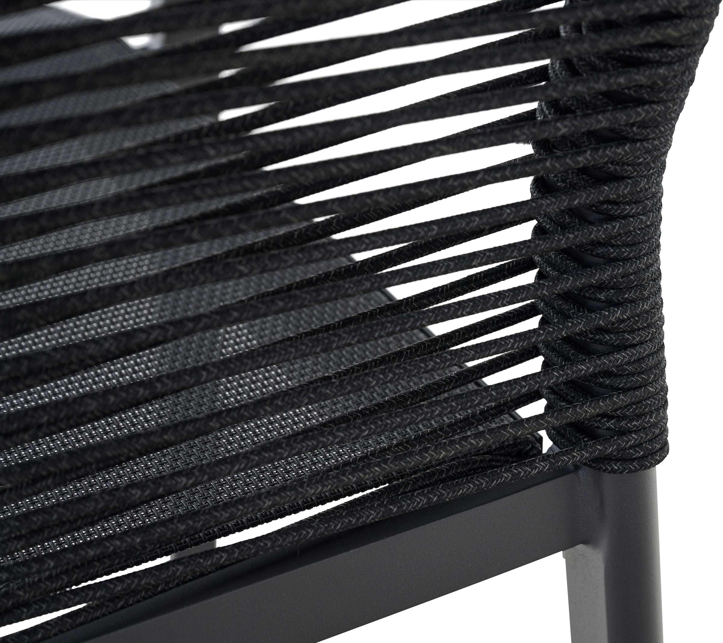 Siena Garden Gartensessel »BOLOGNA Stapelsessel« Aluminiumgestell, Rope Geflecht