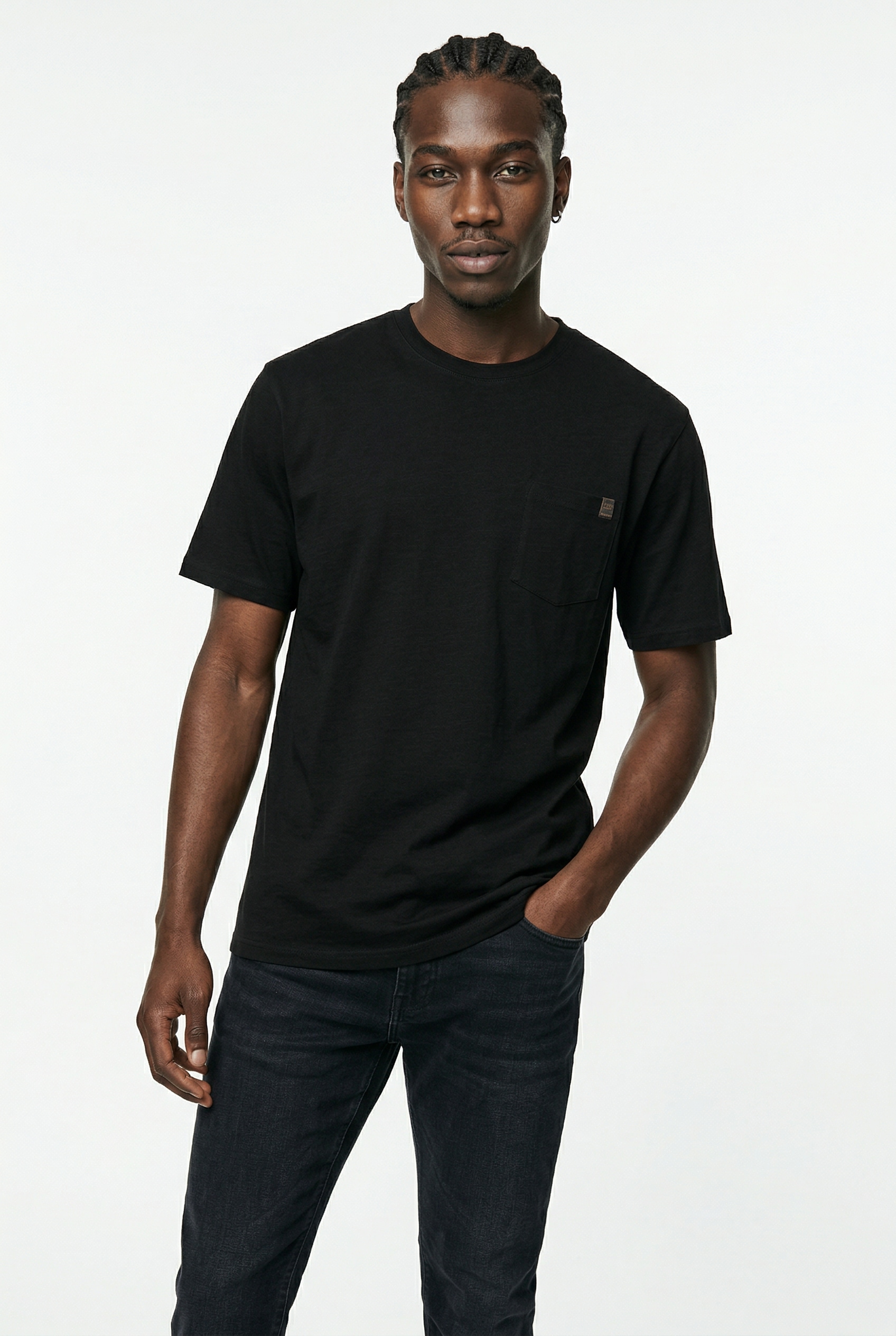Jack & Jones Kurzarmshirt "JJEDOVER SLUB TEE SS NOOS" Baumwollmischung, relaxed fit