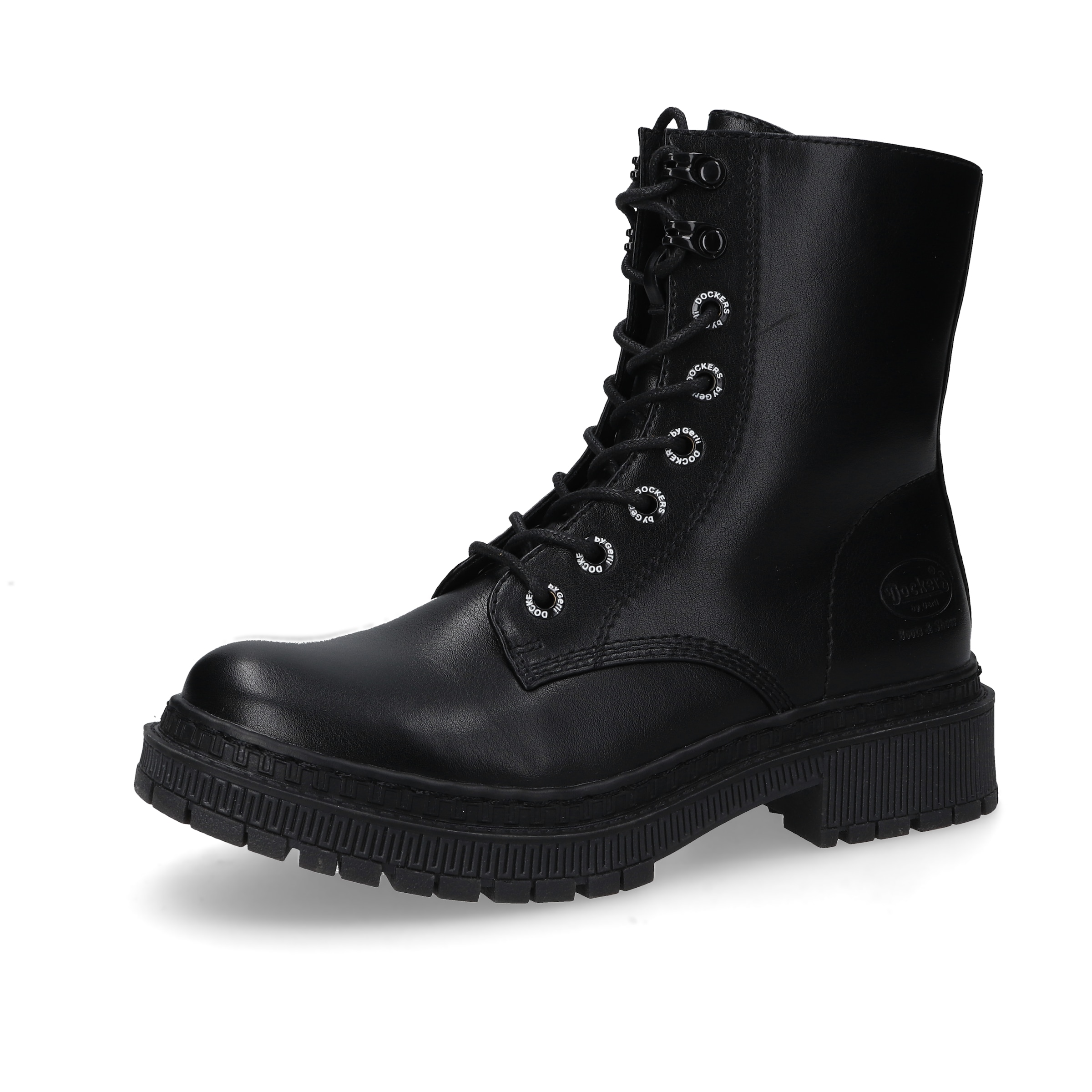 Dockers by Gerli Schnürboots, Biker Boots mit Reißverschluss günstig online kaufen