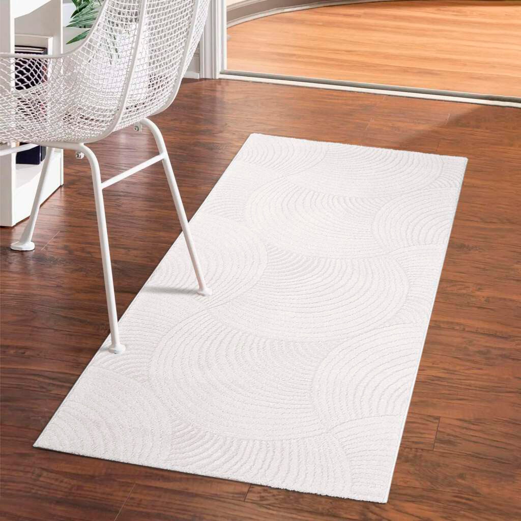 Carpet City Teppich "Friseé-Teppich FANCY 647" rechteckig 12 mm Höhe Läufer günstig online kaufen