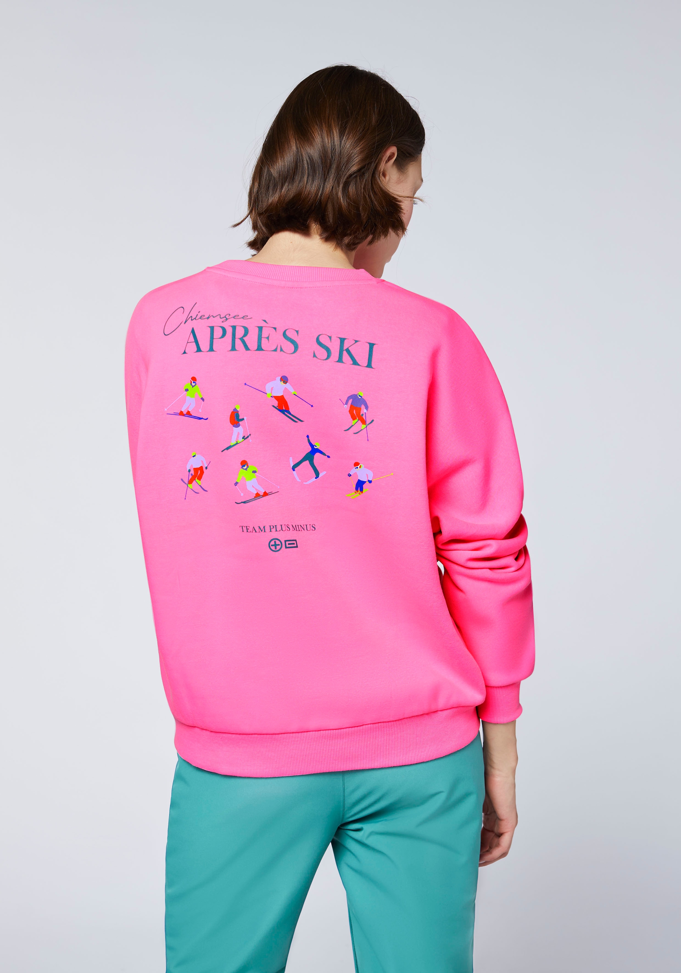 Chiemsee Sweatshirt, - mit überschnittenen Schultern