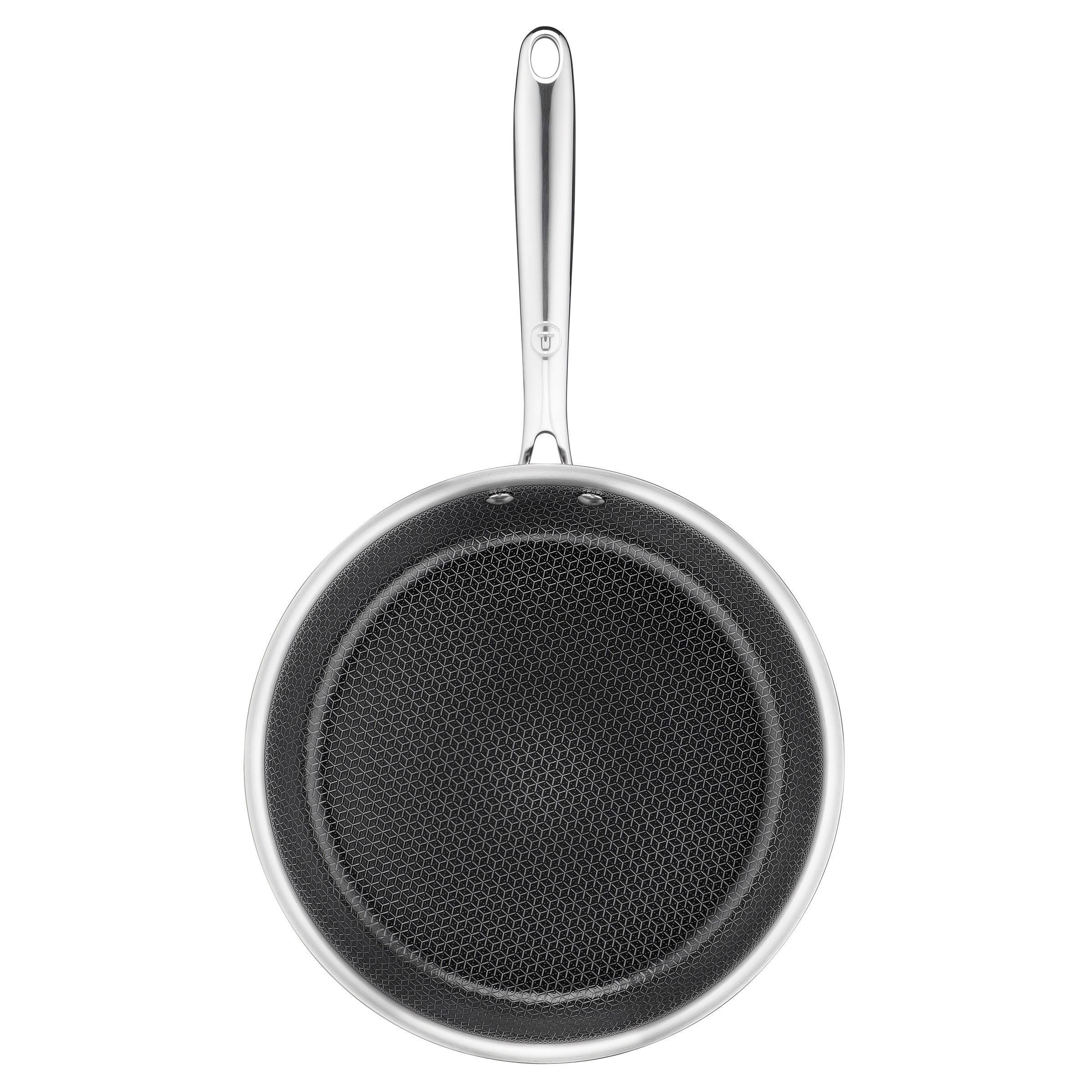 Tefal Bratpfanne »Master Mesh« Edelstahl 1 tlg. HybridMesh-Technologie, mineralische Oberfläche, induktionsgeeignet
