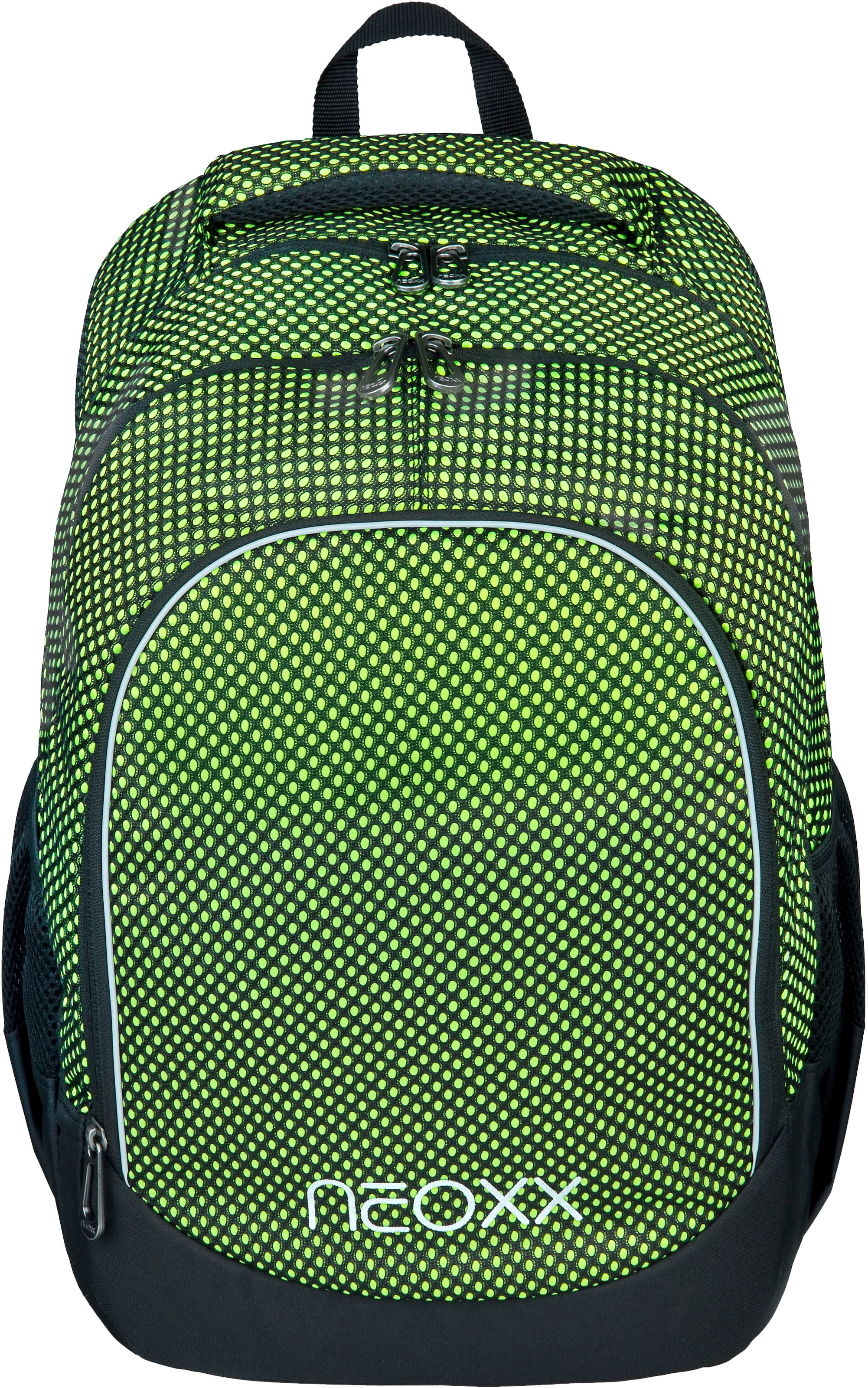 Schulrucksack »Fly, All about Neon«, aus recycelten PET-Flaschen