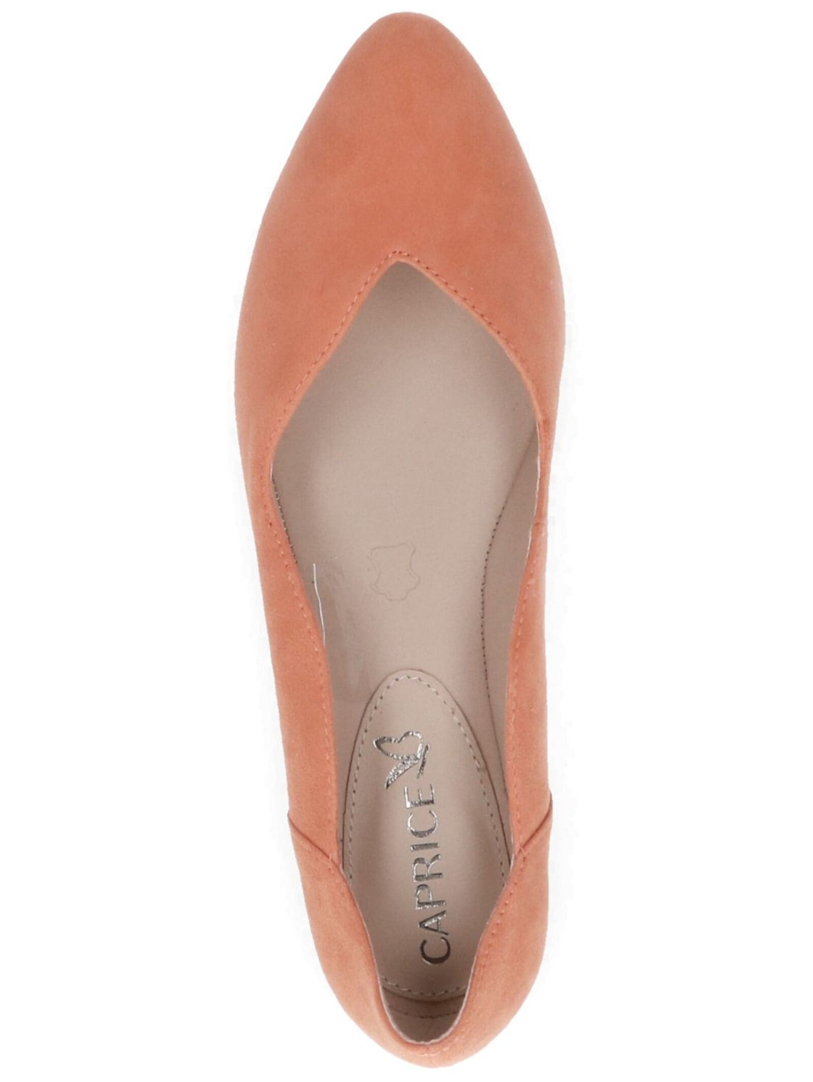 Caprice Ballerina »Caprice Ballerinas Veloursleder«