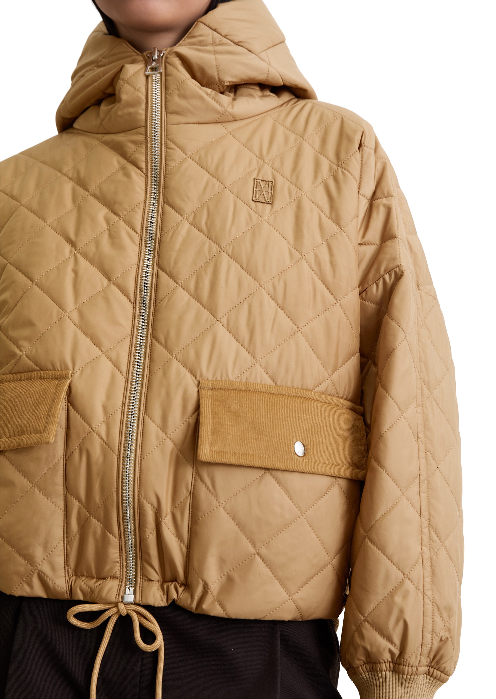 Marc O'Polo Outdoorjacke »aus recyceltem Polyester«, mit Kapuze