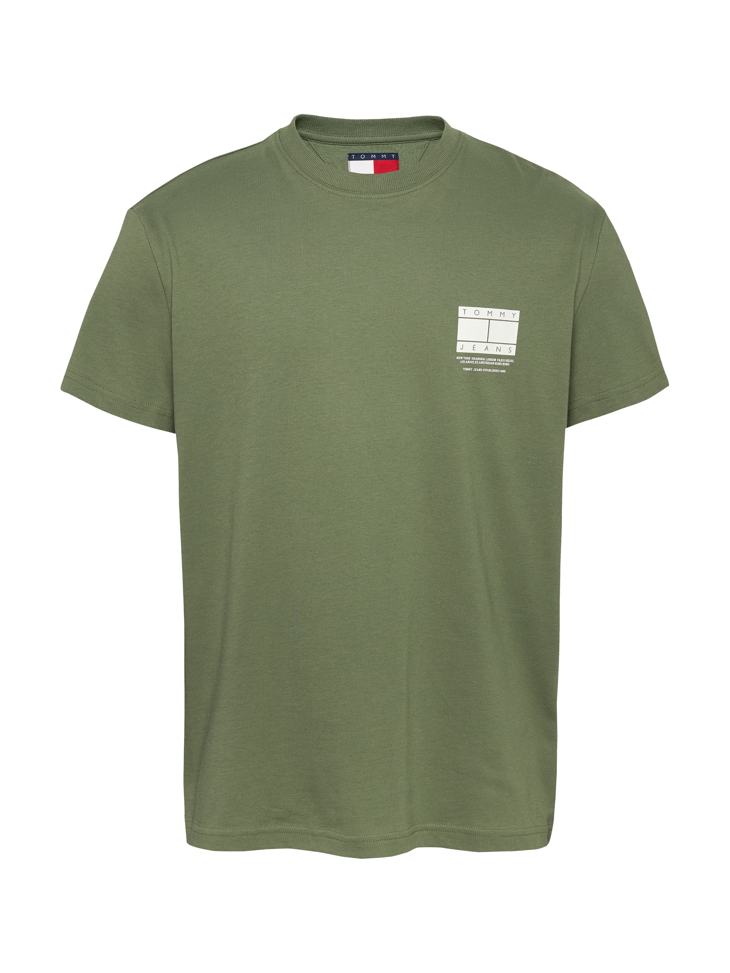 Tommy Jeans T-Shirt »TJM REG DNA GRAPHIC TEE EXT«, mit kontrastfarbenen Print