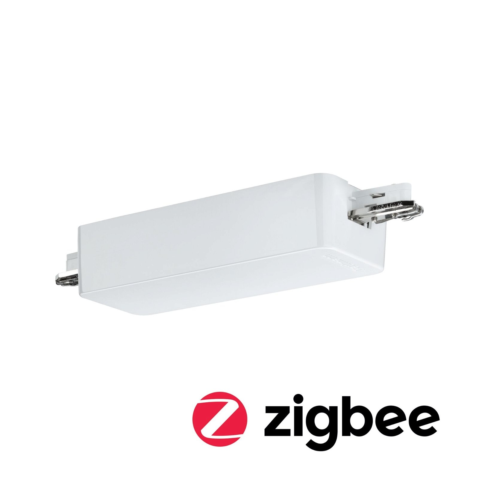 PAULMANN Schienensystem-Controller "URail Schienenadapter Smart Home Dimm/Switch 155x56mm", B:15,5cm H:3,5cm T:5,6cm, weiß, Stromschienensysteme,