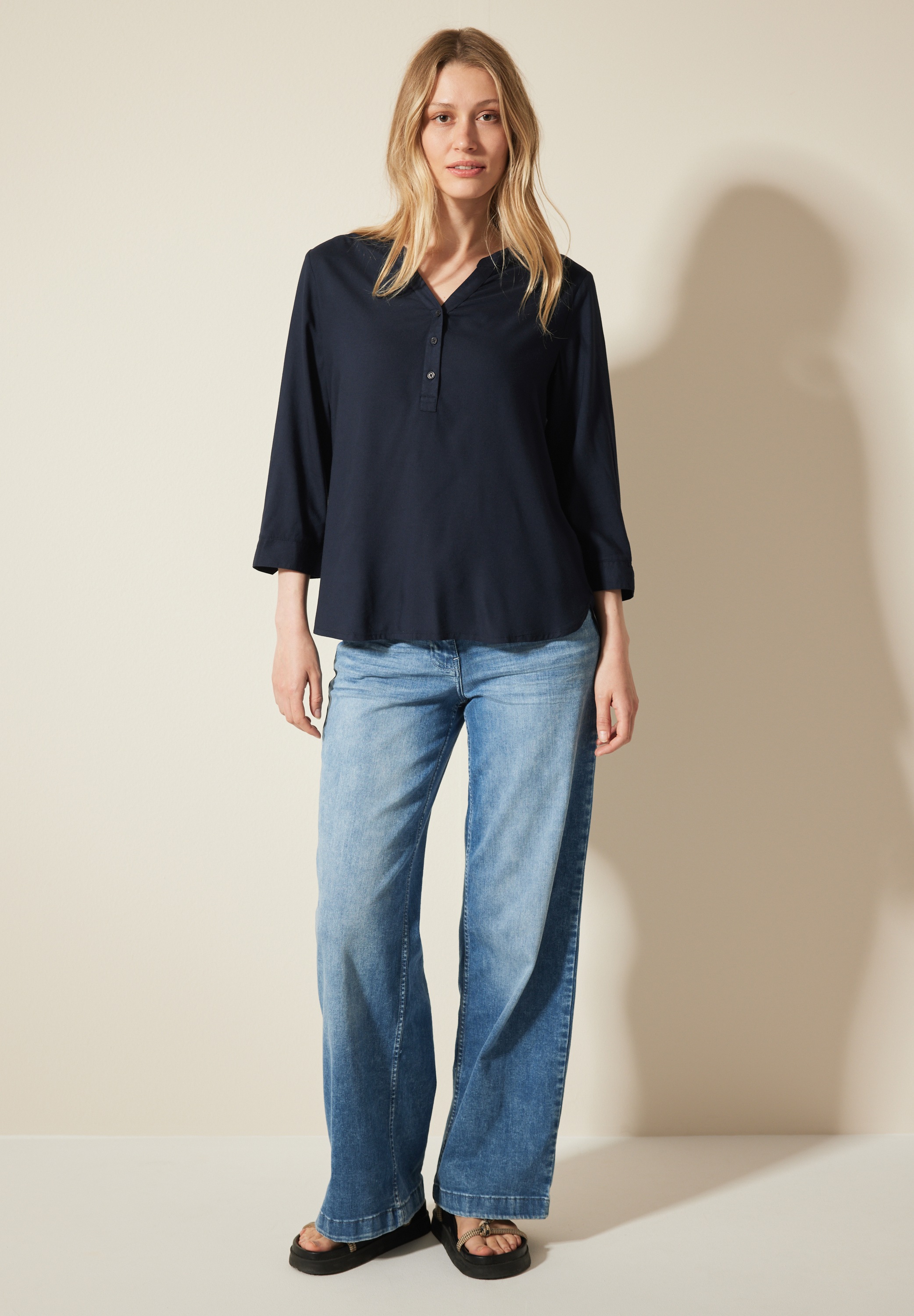 Cecil Shirtbluse, aus softer Viskose
