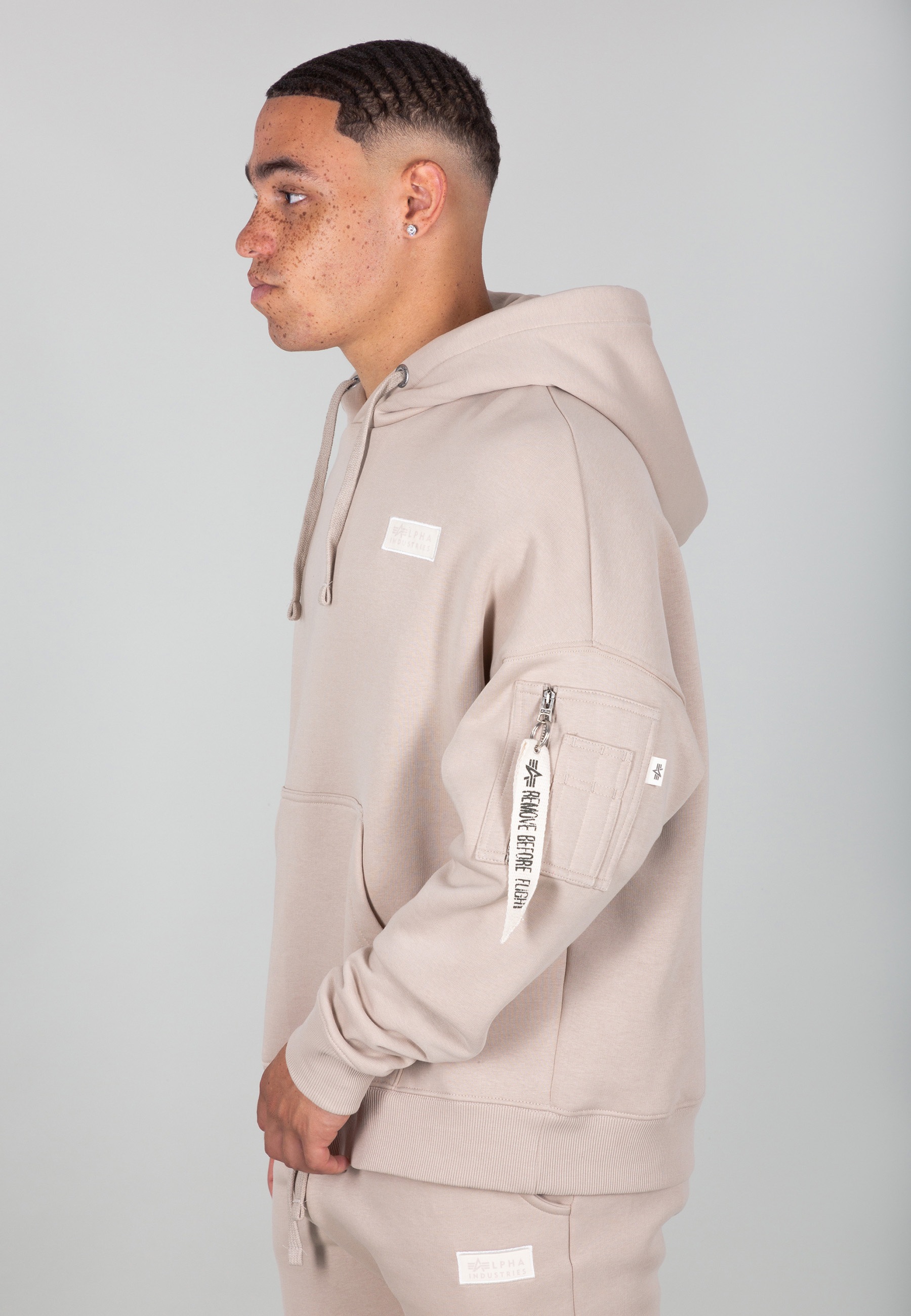 Alpha Industries Hoodie "Alpha Industries Men - Hoodies Organics OS Hoodie" günstig online kaufen