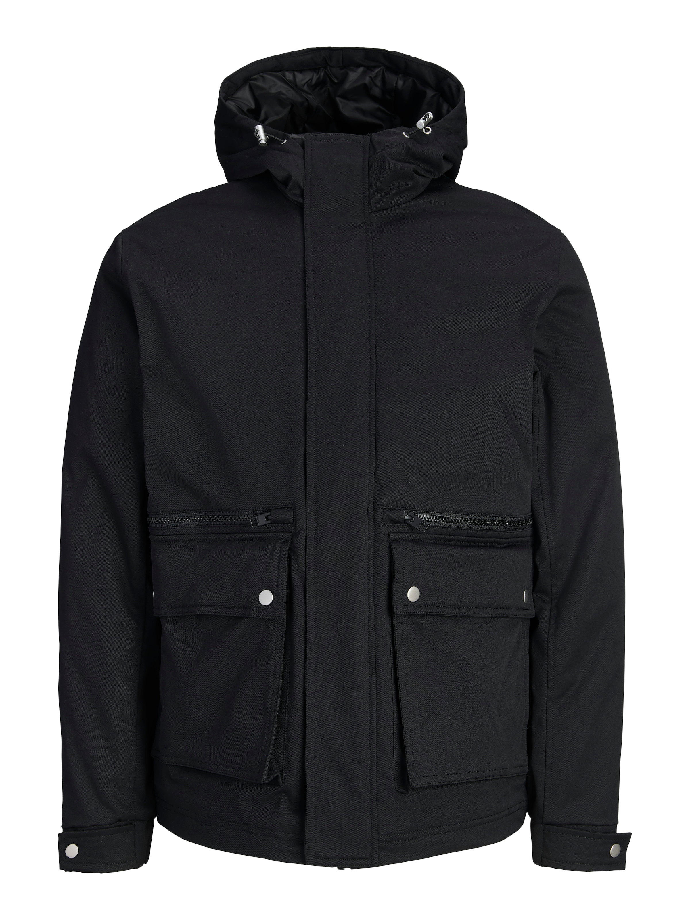 Jack & Jones Parka "JJEWOLF PARKA JACKET NOOS" mit Kapuze Kunstfaser, regular fit