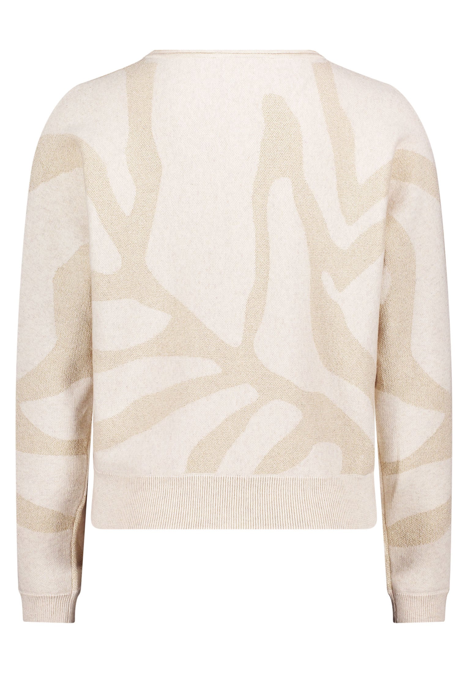 Betty&Co Strickpullover »Betty & Co Strickpullover mit Lurexfaden«, (1 tlg.), Jacquard
