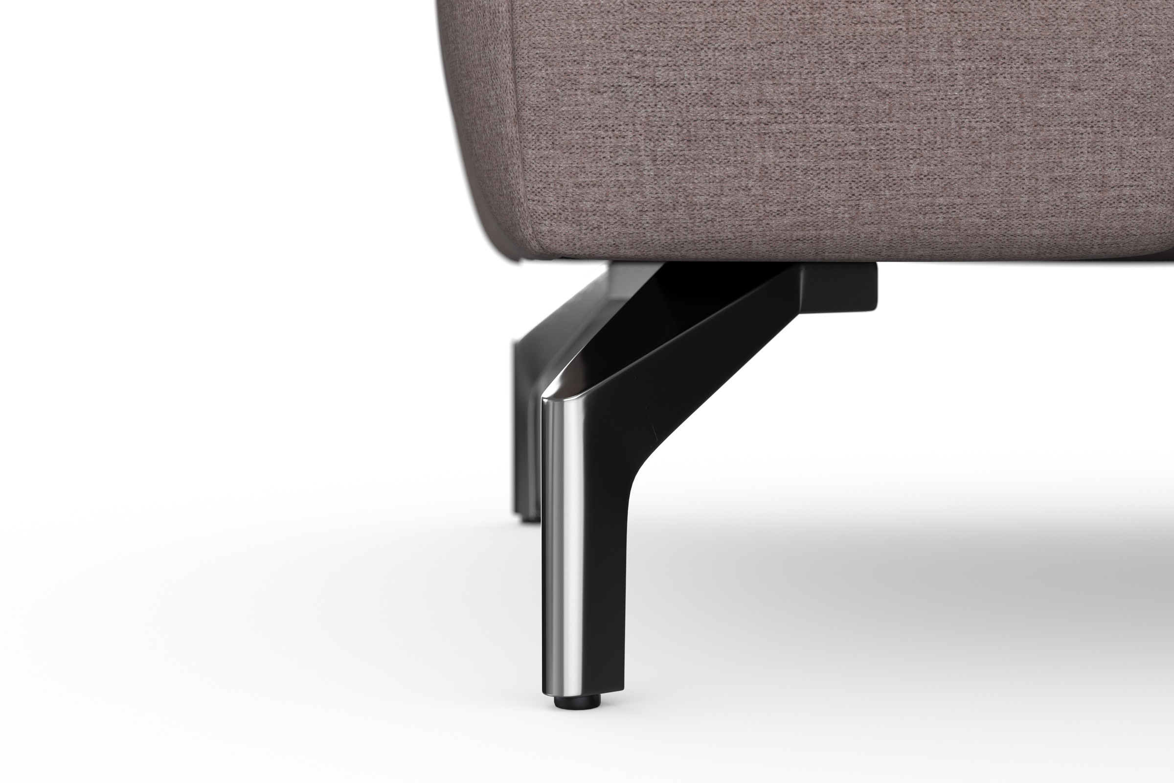 sit&more Hocker »Cool«, mit silberfarbenen Füßen