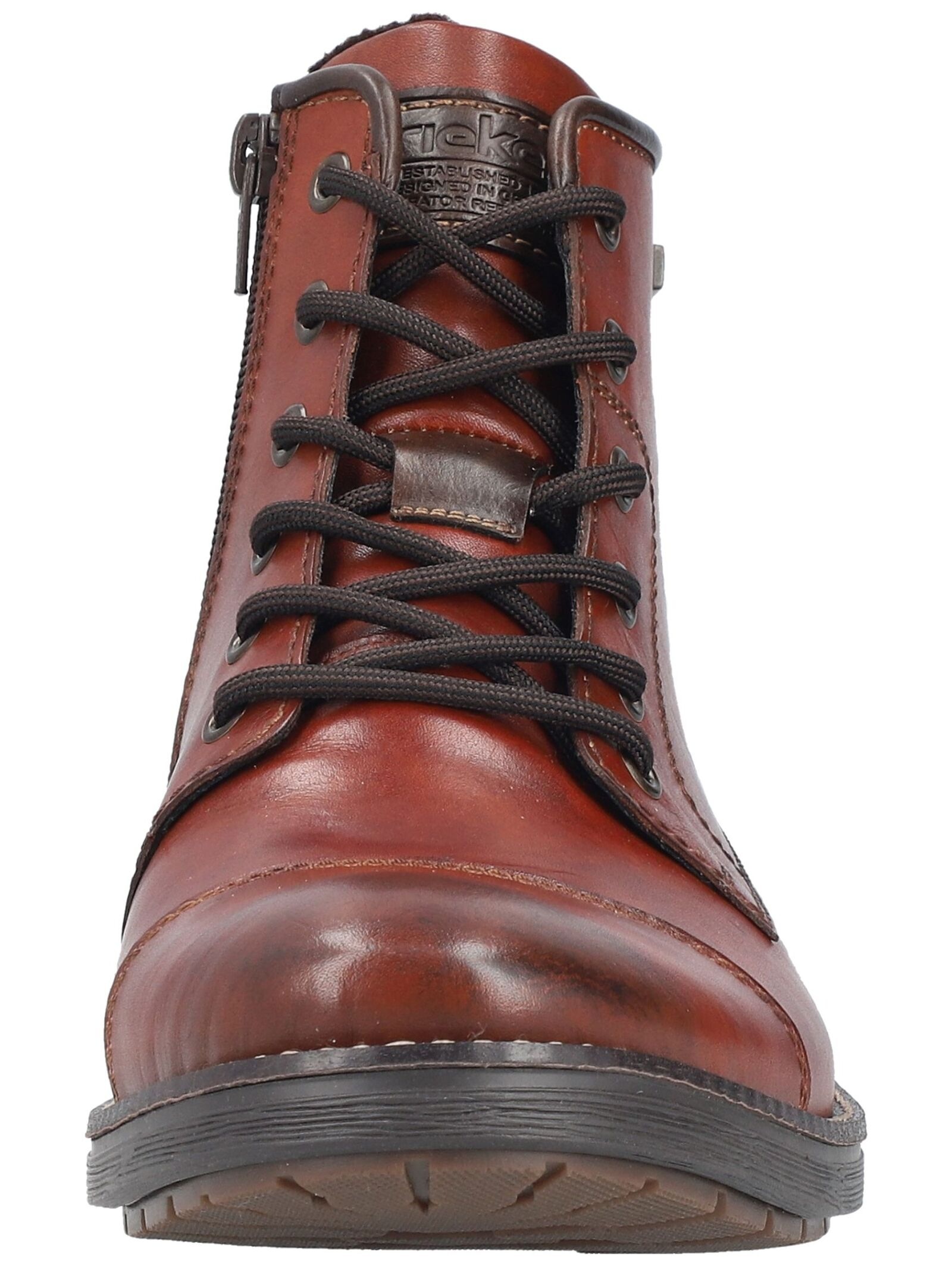 Rieker Schnürstiefelette »Rieker Stiefelette Glattleder«