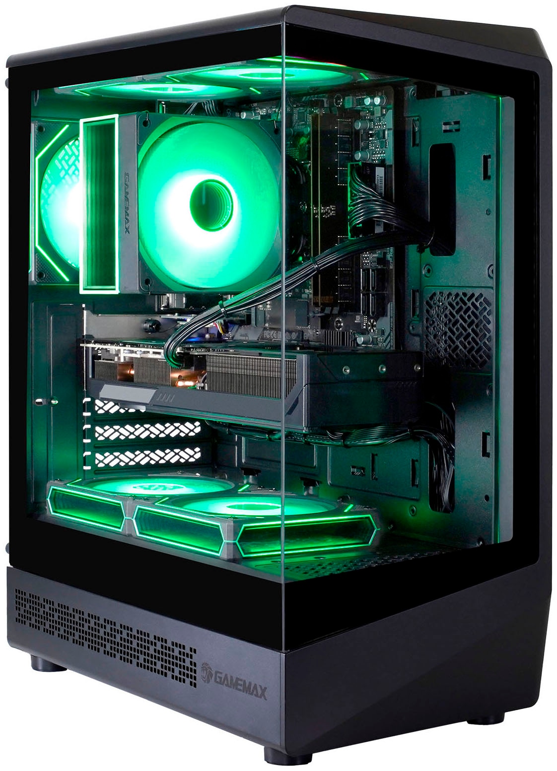 GAMEMAX Gaming-PC »VISTA COC AB 8203 AMD Ryzen 5 7500F 32GB DDR5 1TB SSD RX 9070« Windows 11, DDR5 RAM