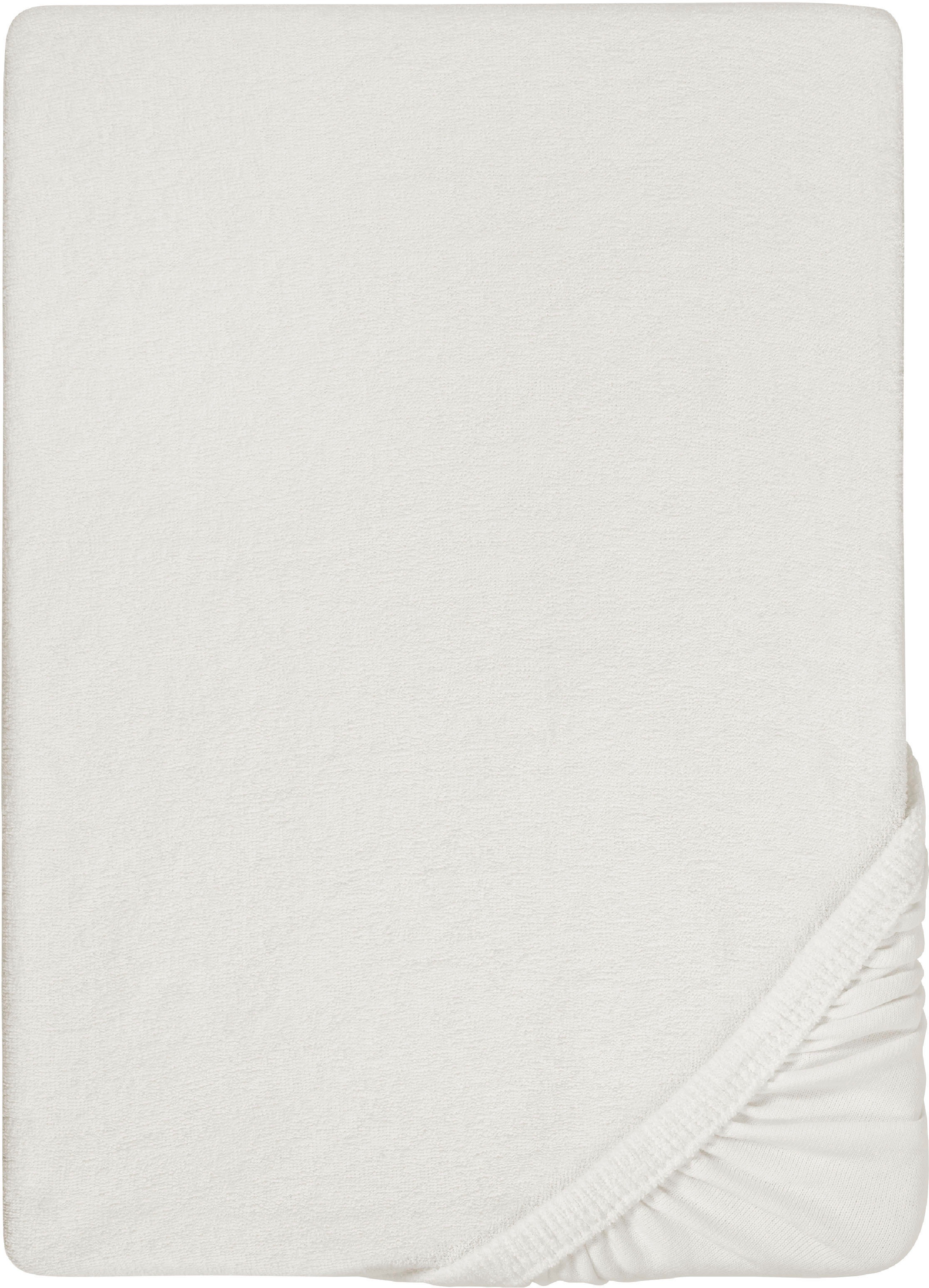 Biberna Spannbettlaken "Pepe" weicher Frottee-Stretch günstig online kaufen