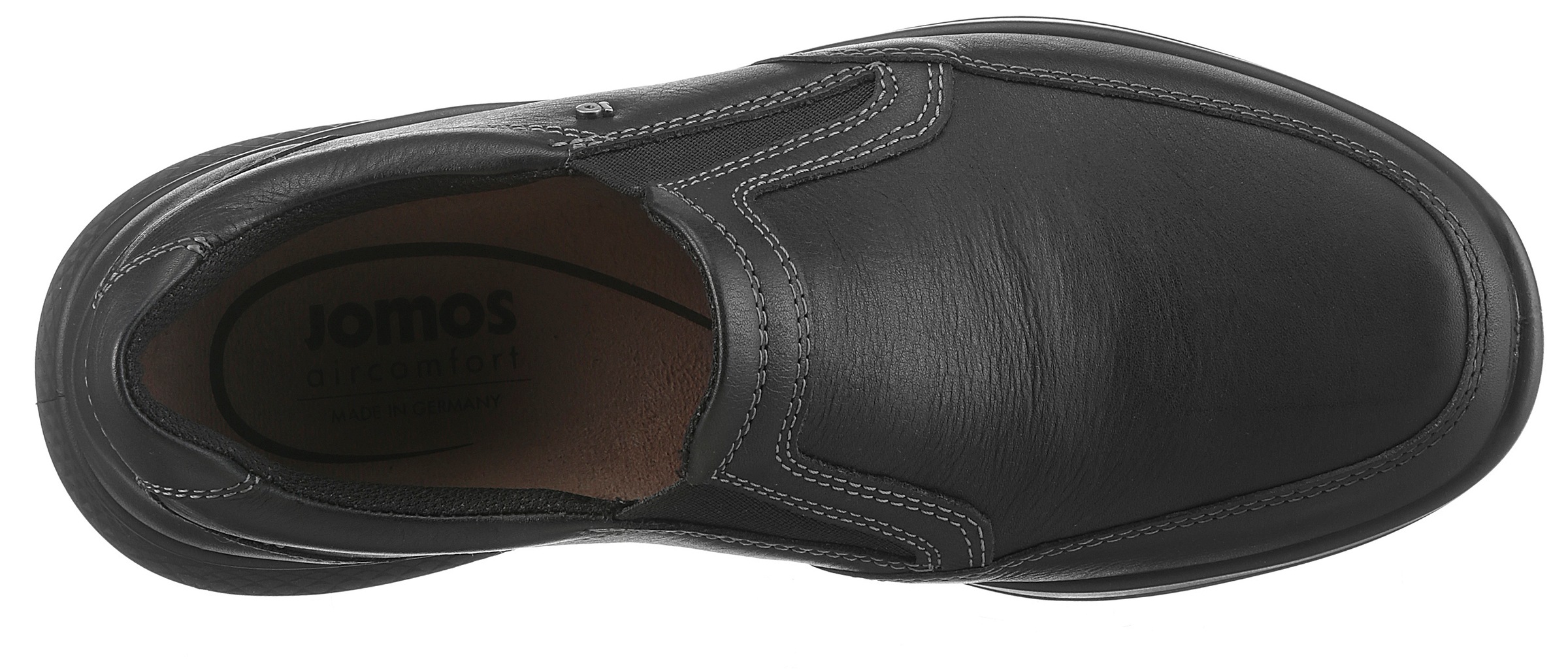 Jomos Slipper »Campus«, Freizeitschuh, Slip-on Sneaker, Halbschuh mit herausnehmbarer Sohle