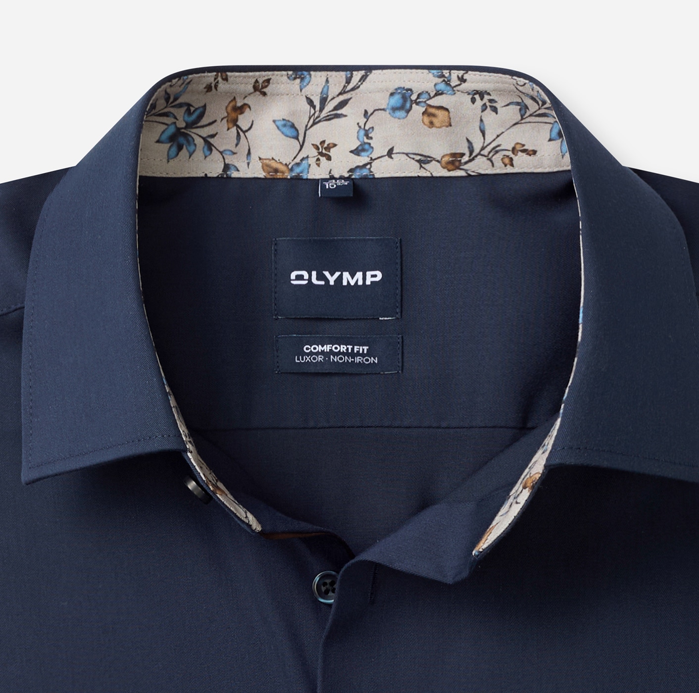 OLYMP Langarmhemd »Luxor« Businesshemd, New-Kentkragen, Comfort Fit