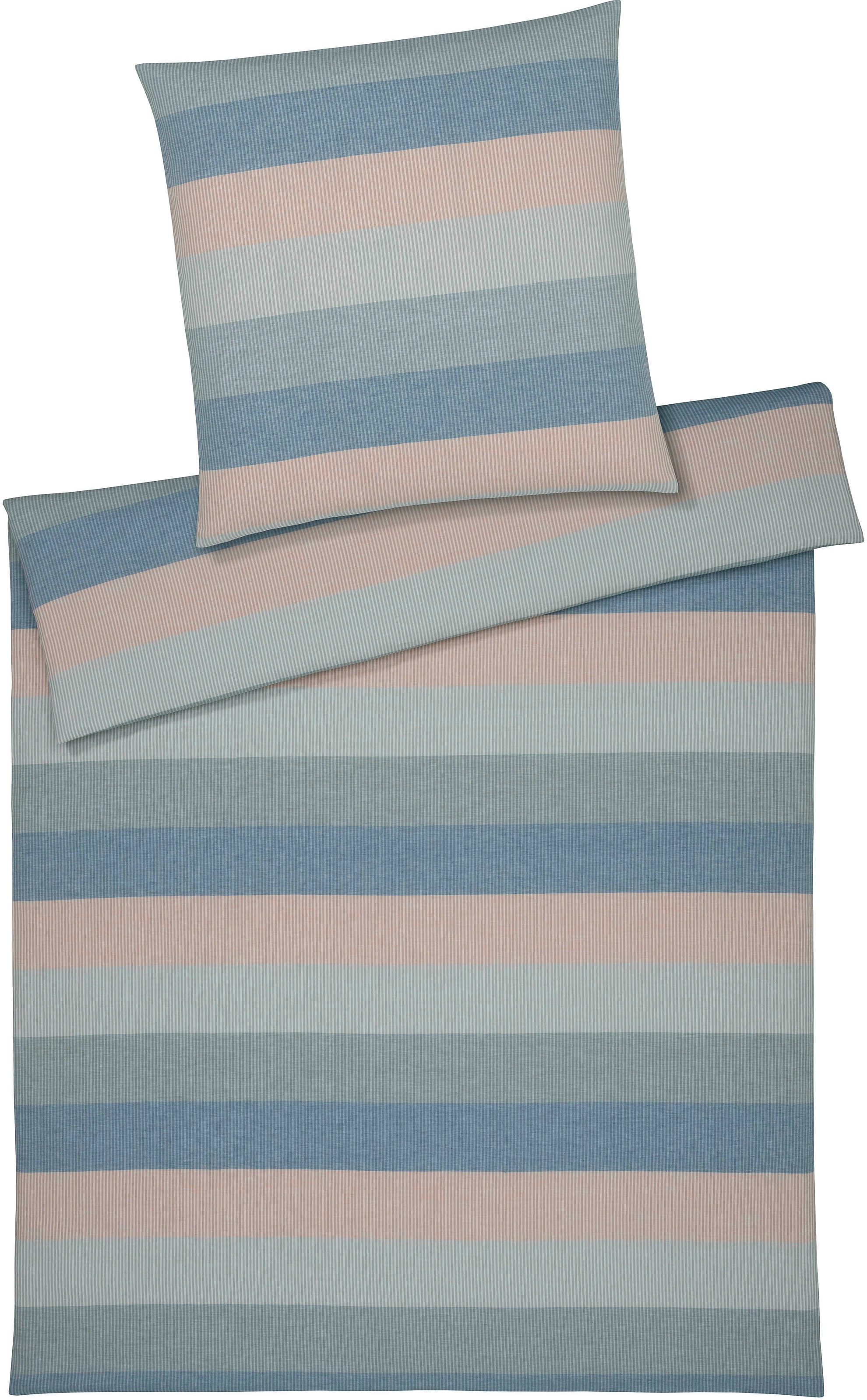 Elegante Bettwäsche "Glee" 2 Stk. tlg. angenehmes Hautgefühl günstig online kaufen
