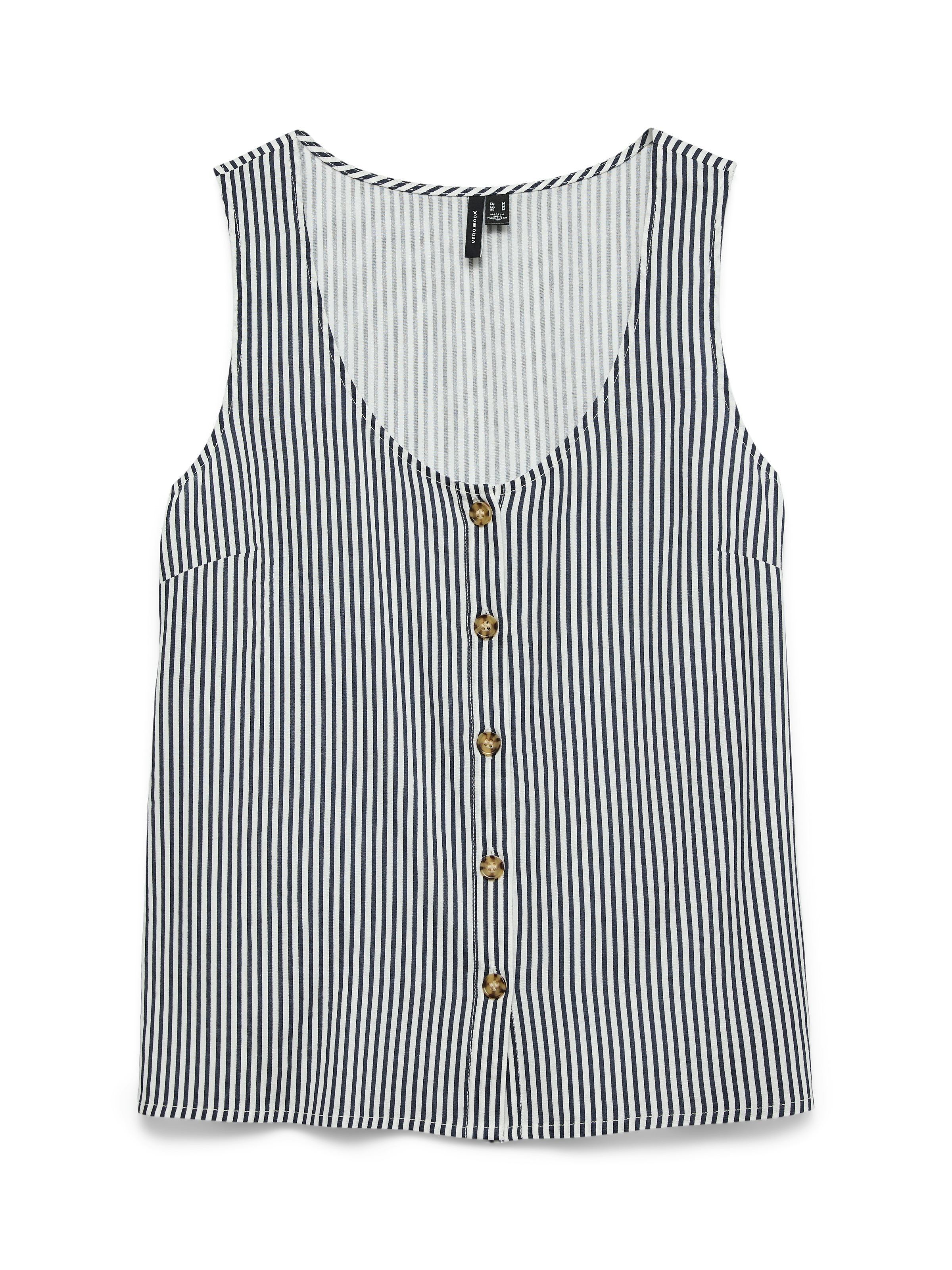 Vero Moda Blusentop »VMBUMPY SL SHIRT WVN GA NOOS«