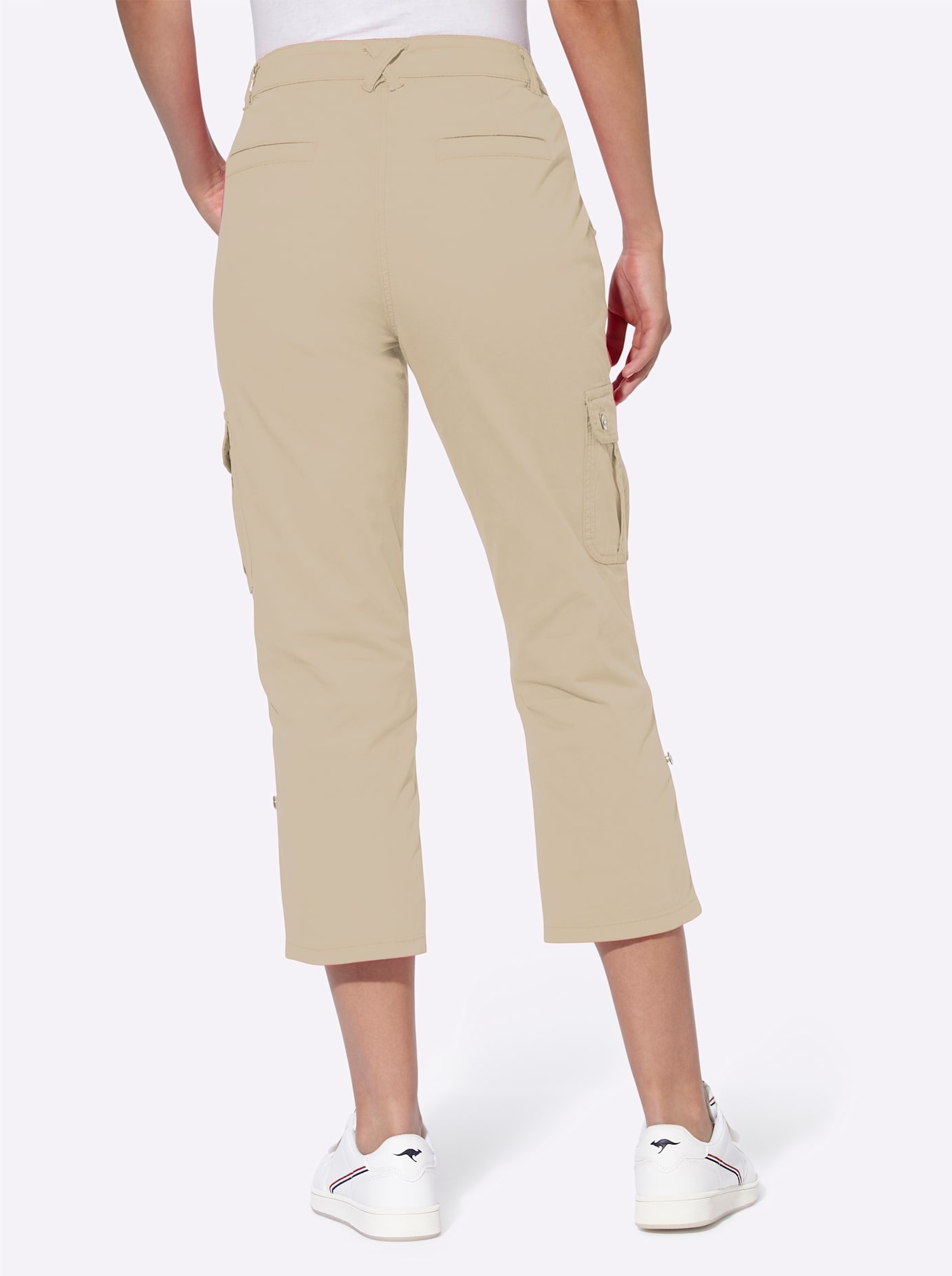 HEINE Women Cargo Trousers Beige Size 46 3