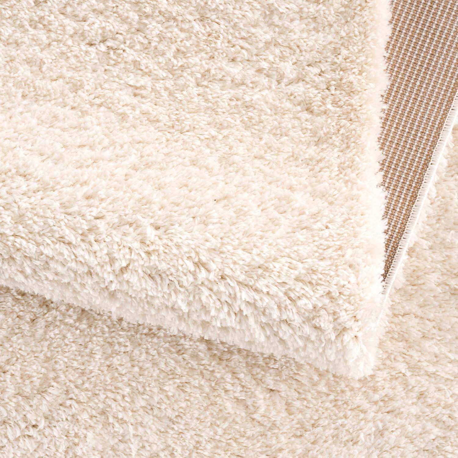 Carpet City Hochflor-Teppich »Pulpy 100«, rund, besonders weich, mit Fransen, Uni Farben