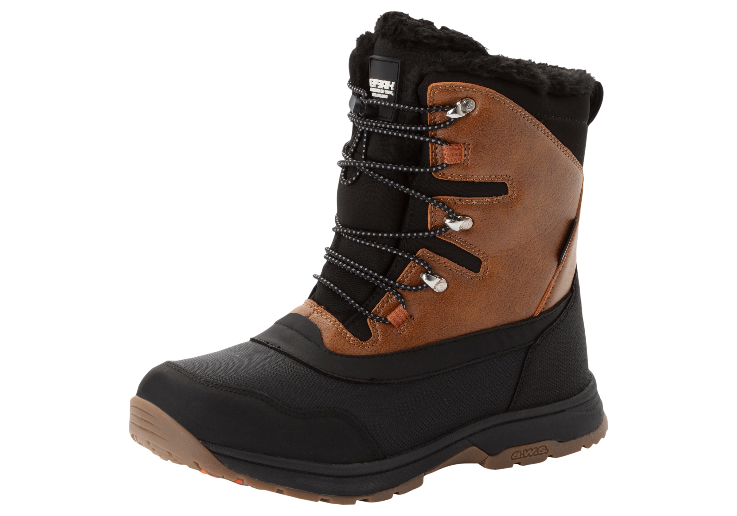 Icepeak Winterboots »ALMONT MR«, Winterschuhe, Snowboots, Winterstiefel, wasserdicht, gefüttert