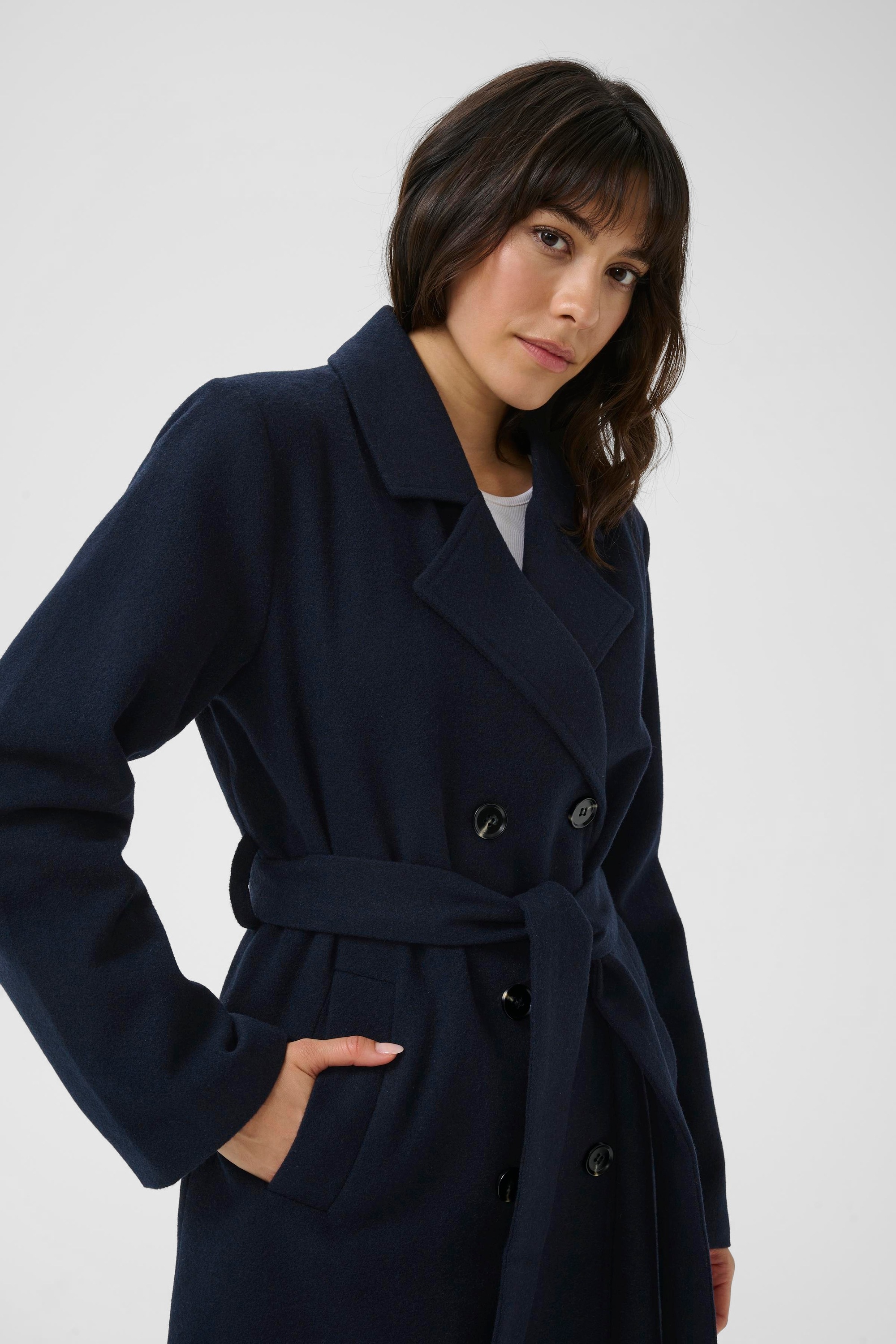 KAFFE Wintermantel »Damen Jacke KAfanny«