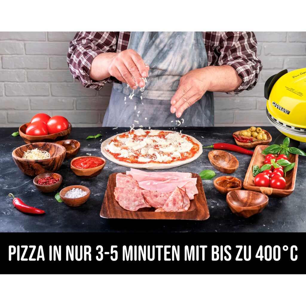 G3Ferrari Pizzaofen »Delizia G1000605 gelb«