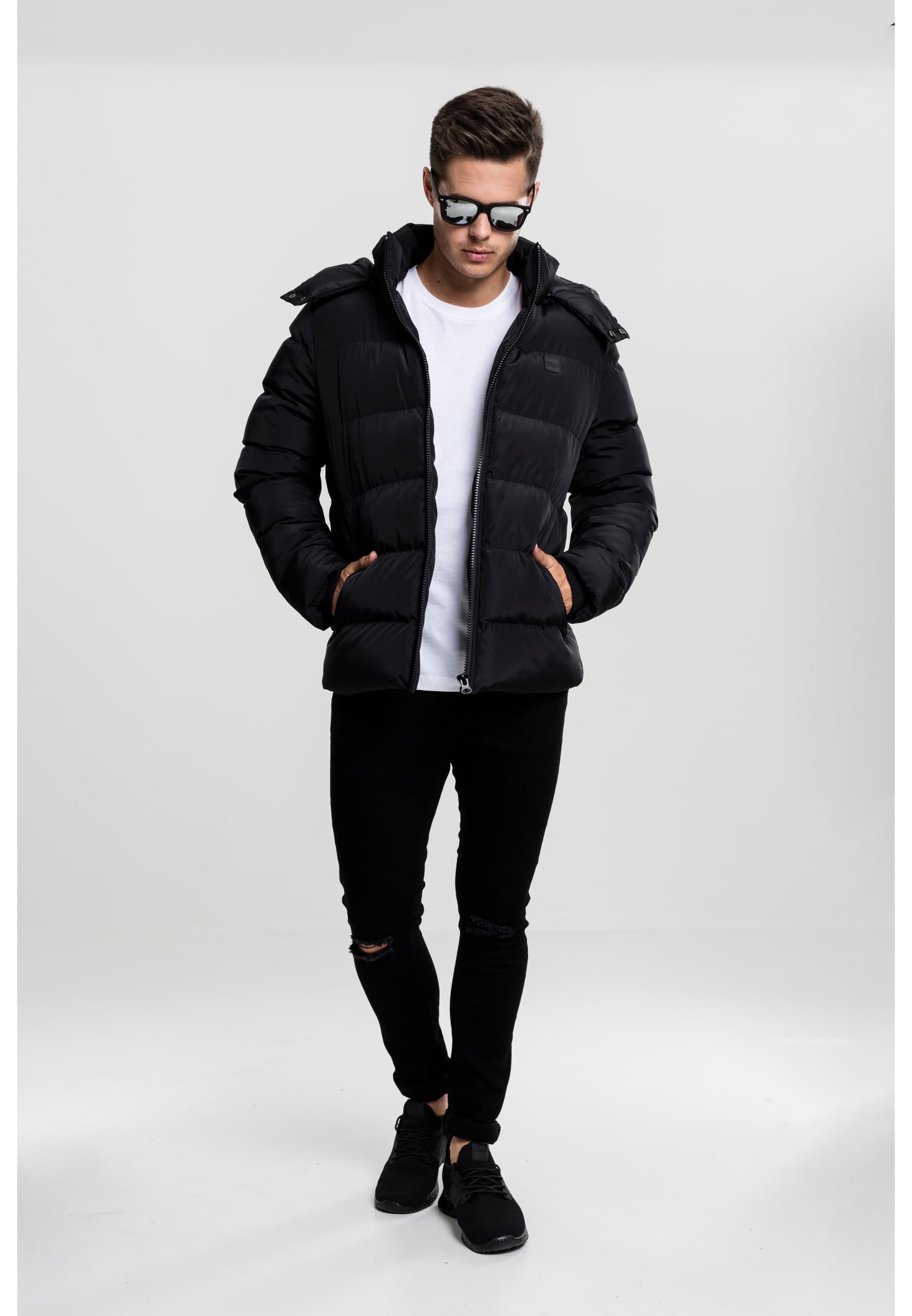 URBAN CLASSICS Allwetterjacke »Urban Classics Herren Hooded Puffer Jacket«, (1 St.), mit Kapuze