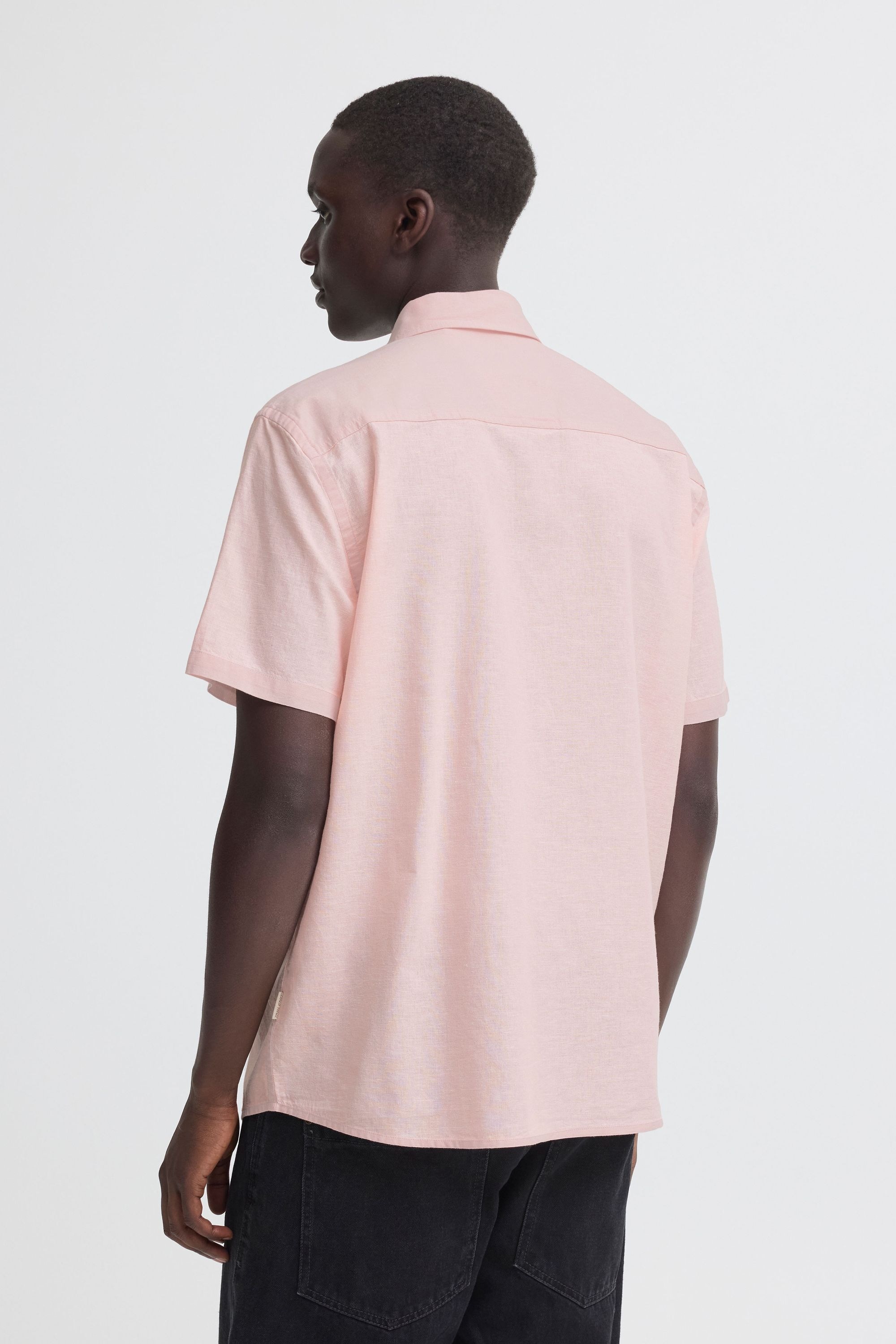 Blend Leinenhemd »BHAban Slub Linen Mix« Leinen-Mix Hemd in Melange-Optik