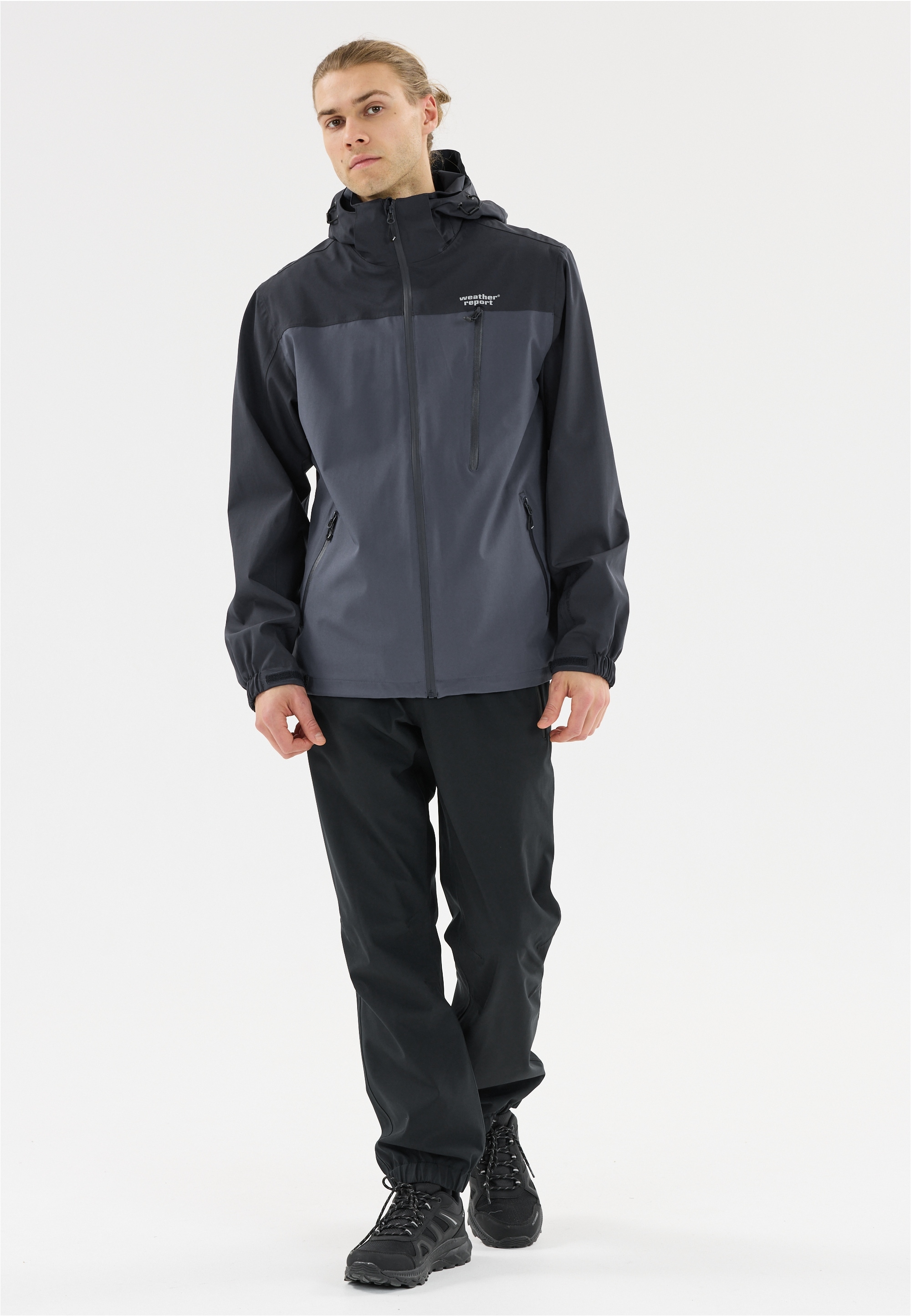 WEATHER REPORT Outdoorjacke "DELTON W-PRO15000" ist atmungsaktiv, wasser- und winddicht