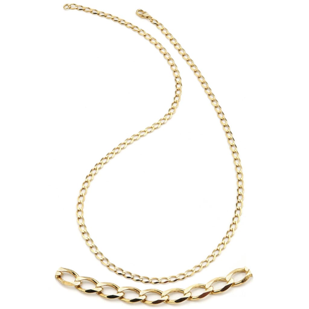 Firetti Goldkette »Schmuck Geschenk Gold 333 Panzerkettengliederung, ca. 3,7 mm breit«