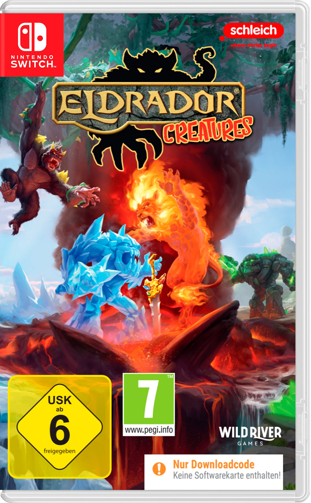 Wild River Games Spielesoftware »Eldrador Creatures«, Nintendo Switch, Code in a Box