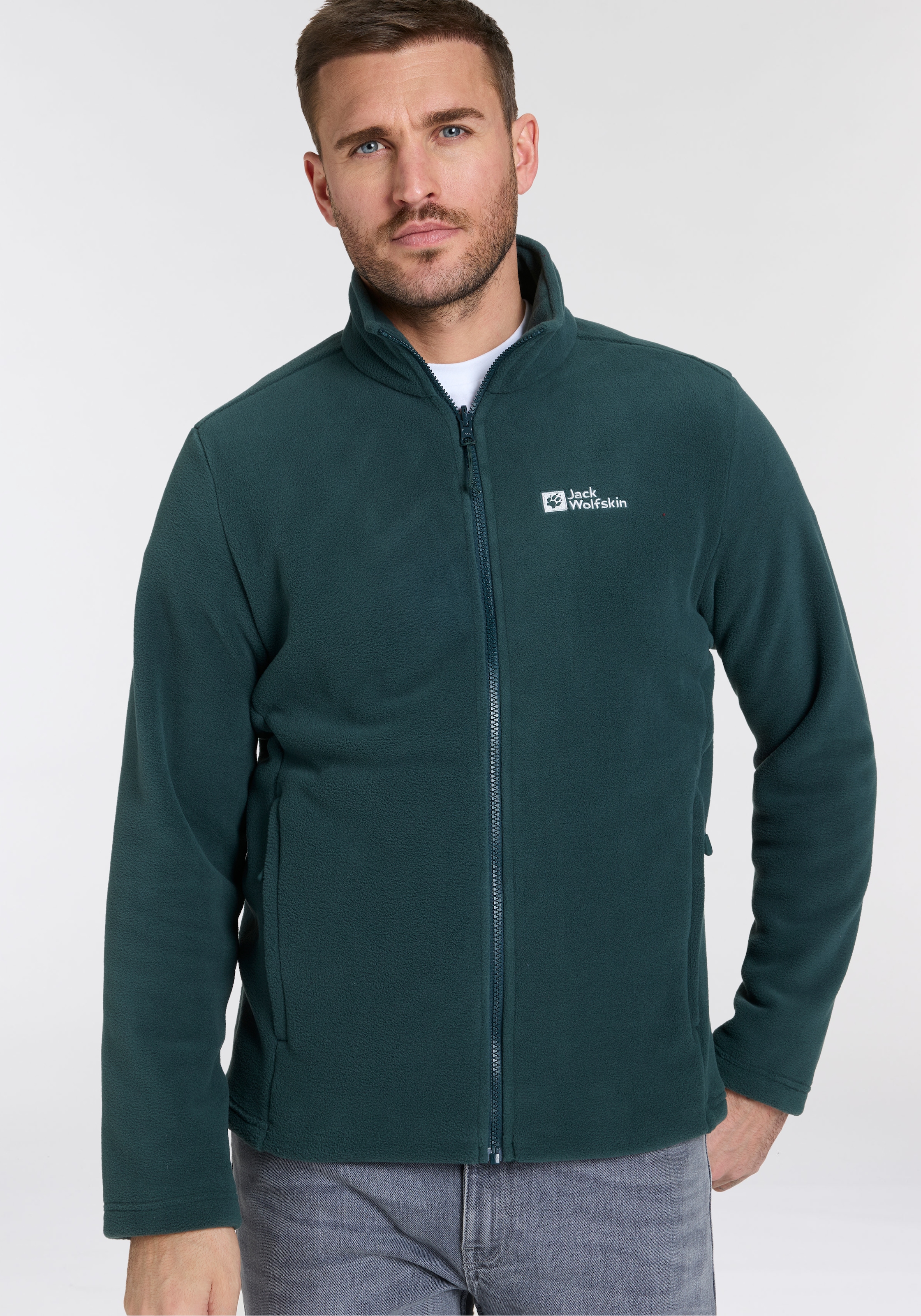 Jack Wolfskin Fleecejacke "WINTERSTEIN FZ M", aus POLARTEC 200, teilweise r günstig online kaufen