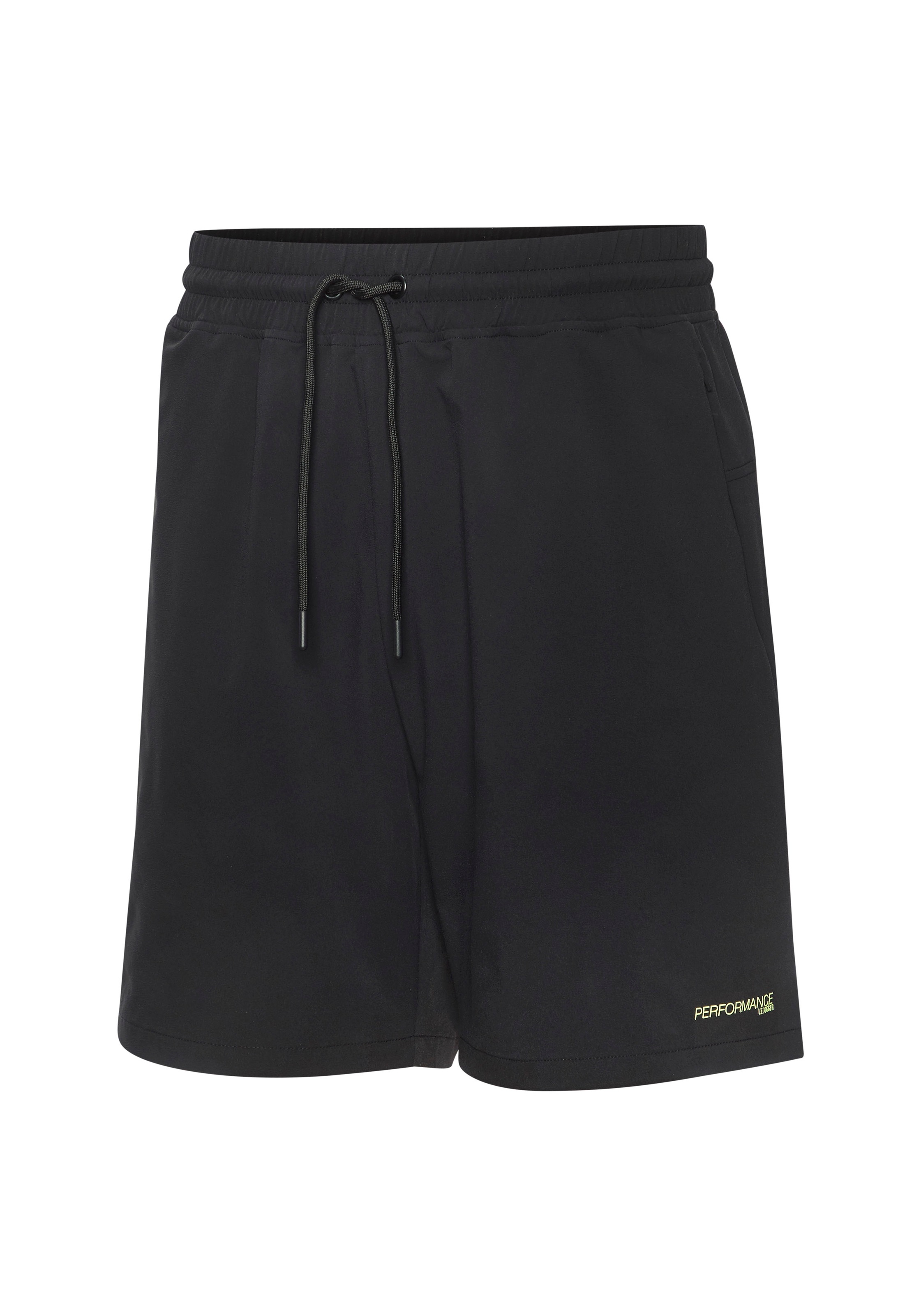 Le Jogger Performance Laufshorts, mit reflektierendem Logo am linken Bein