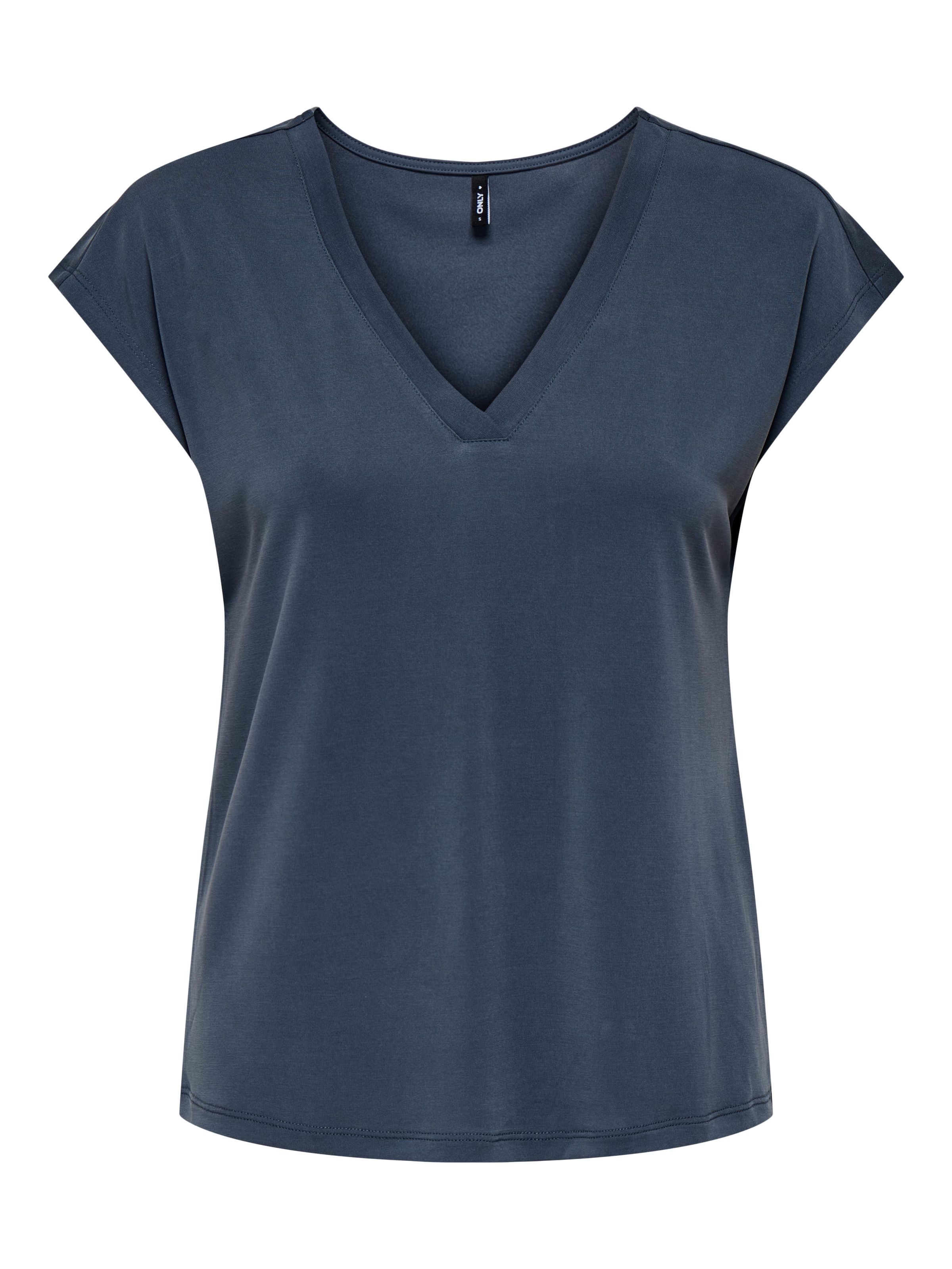 ONLY V-Shirt "ONLFREE S/S MODAL V-NEC TOP BOX JRS NOOS" günstig online kaufen
