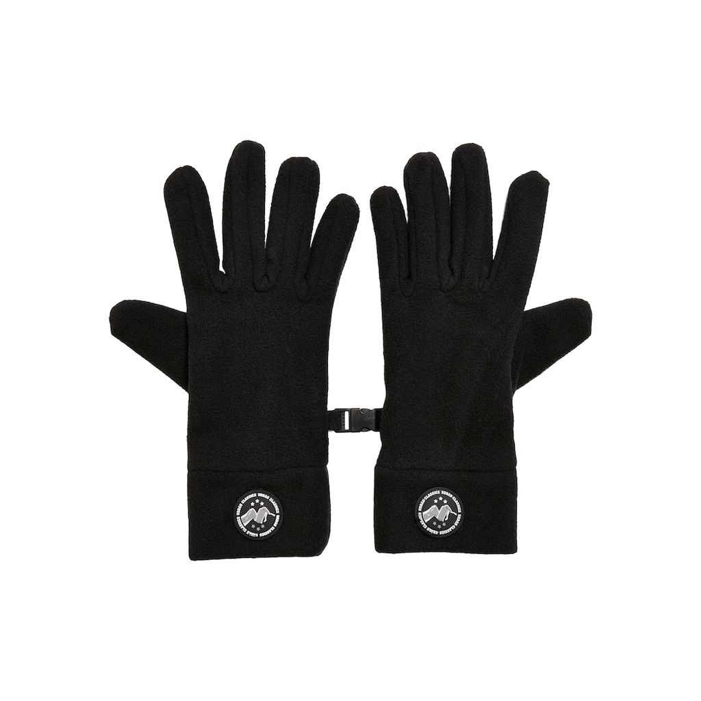 URBAN CLASSICS Baumwollhandschuhe »Urban Classics Unisex Hiking Polar Fleece Gloves«