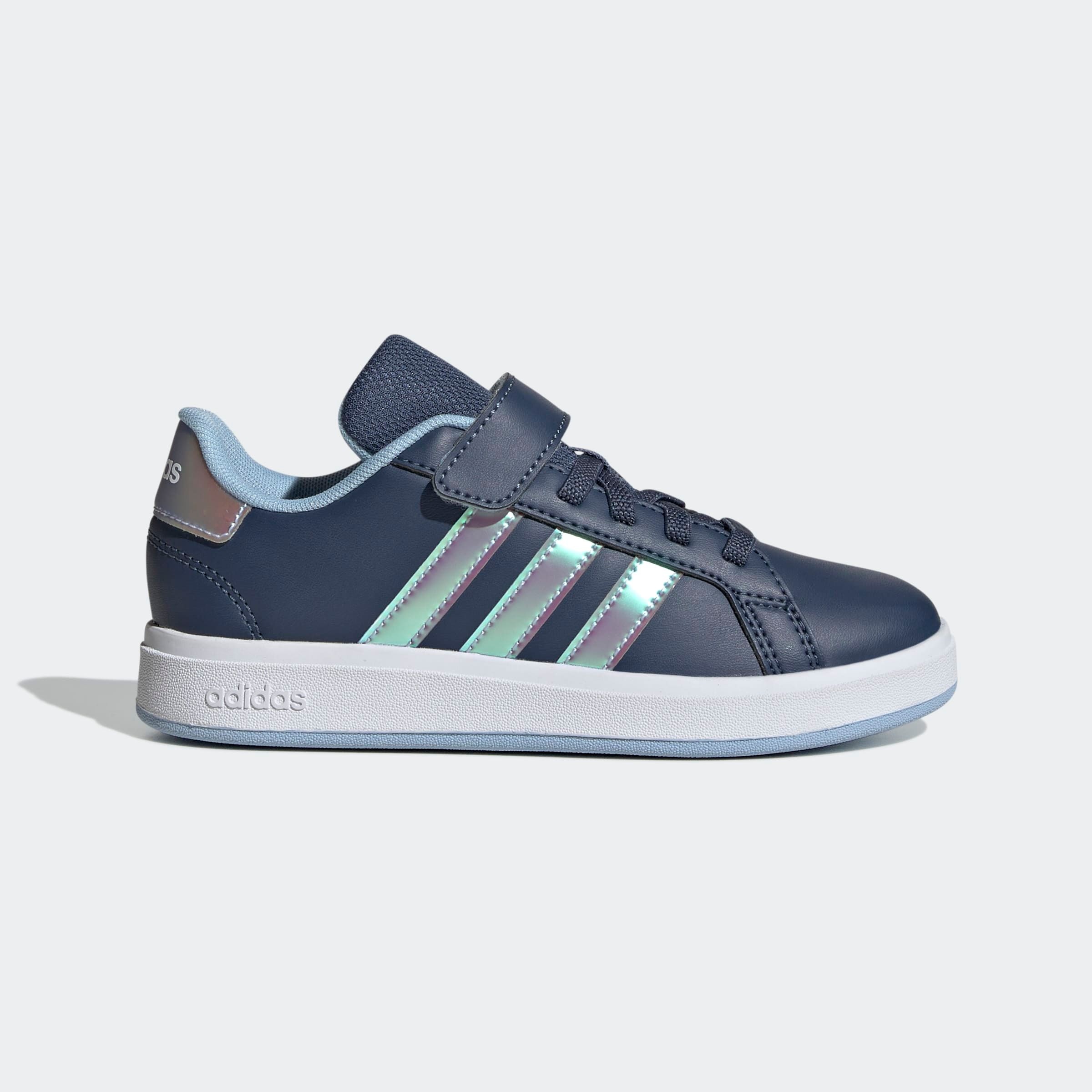 adidas Sportswear Klettschuh »GRAND COURT 2.0 KIDS«, Design auf den Spuren des adidas Superstar