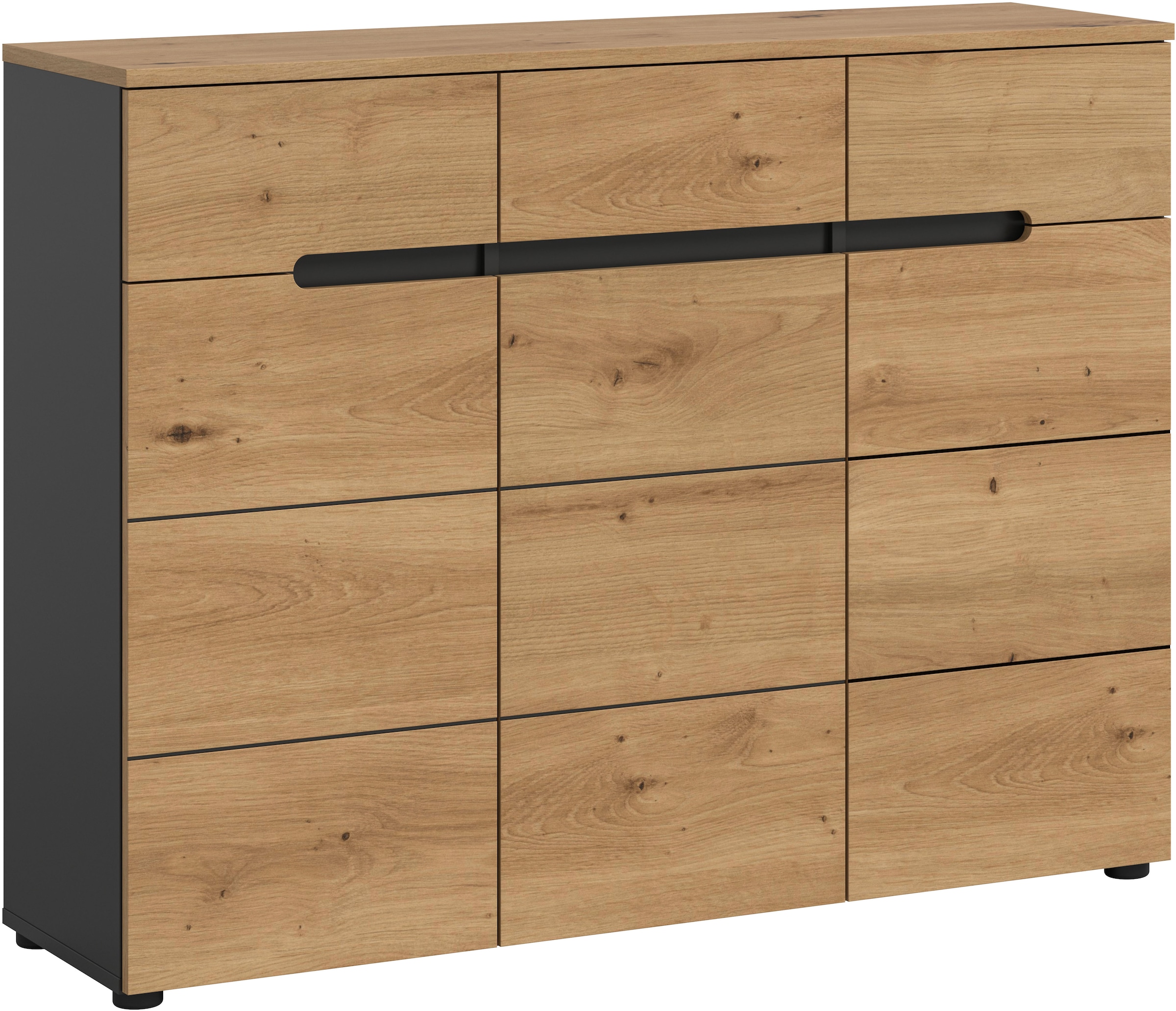 Home affaire Garderobenschrank "REHAT, TOPSELLER, Breite 120 cm, 3 Türen, 3 günstig online kaufen