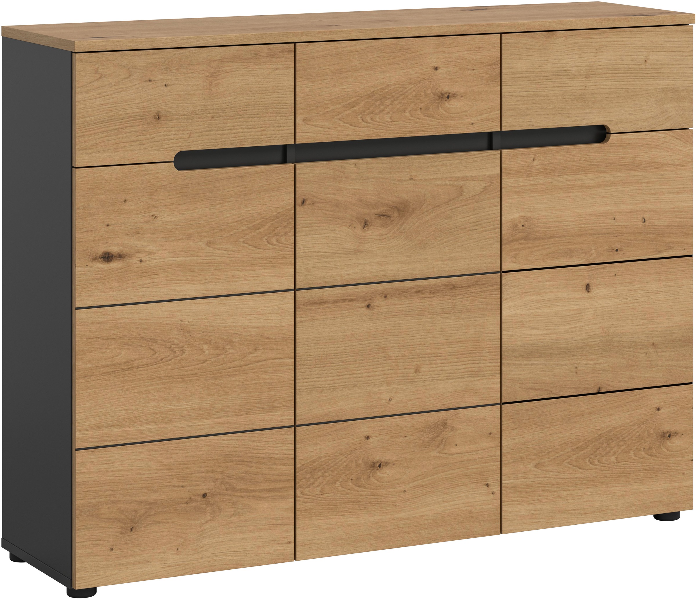INOSIGN Garderobenschrank "REHAT, TOPSELLER, Breite 120 cm, 3 Türen, 3 Schu günstig online kaufen