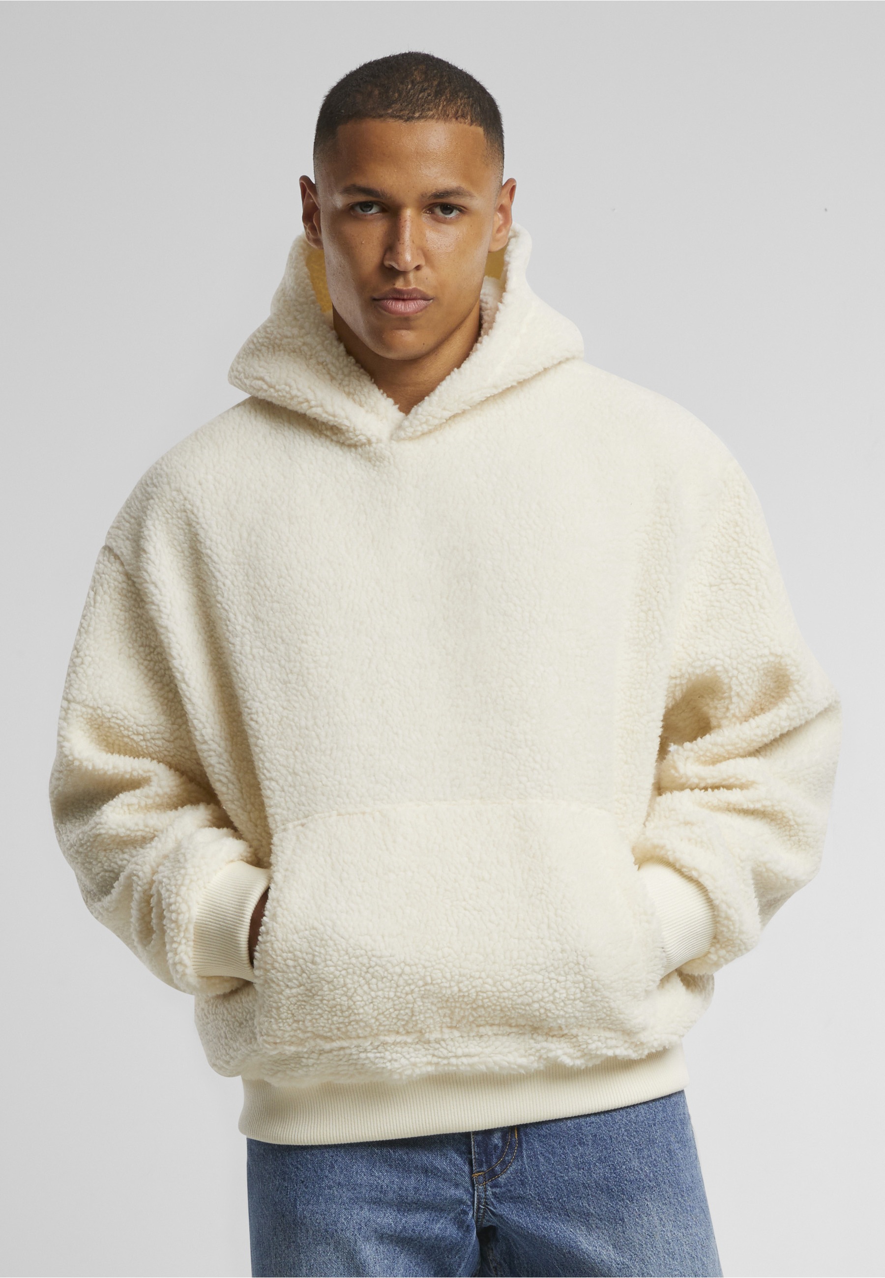URBAN CLASSICS Kapuzenpullover »Urban Classics Oversized Teddy Hoody« 1 Stk.