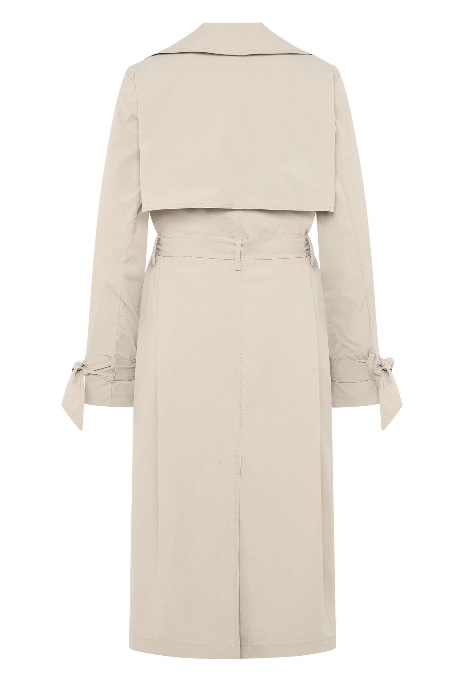 Zero Langmantel »Damen mit Bindegürtel«
